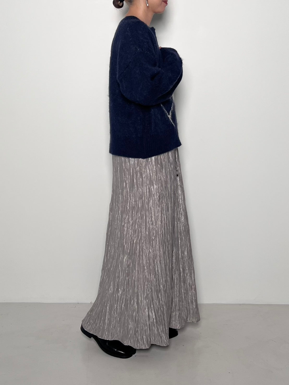 【CHIGNON】シャイニーワッシャースカート/2655-265BZ