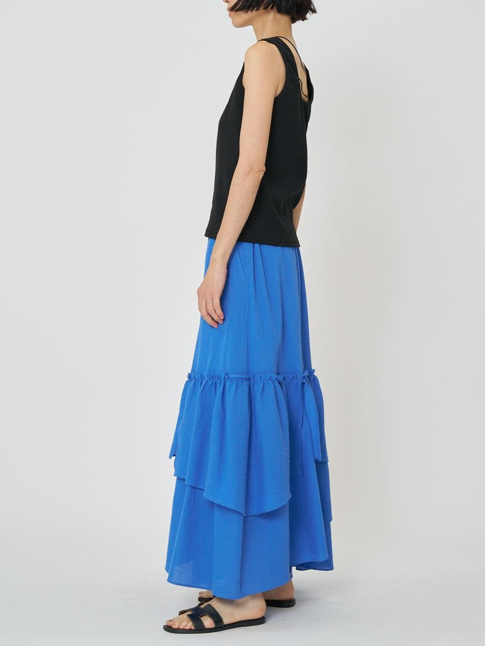 【CHIGNON】コットンティアードスカート/2961-048BZ