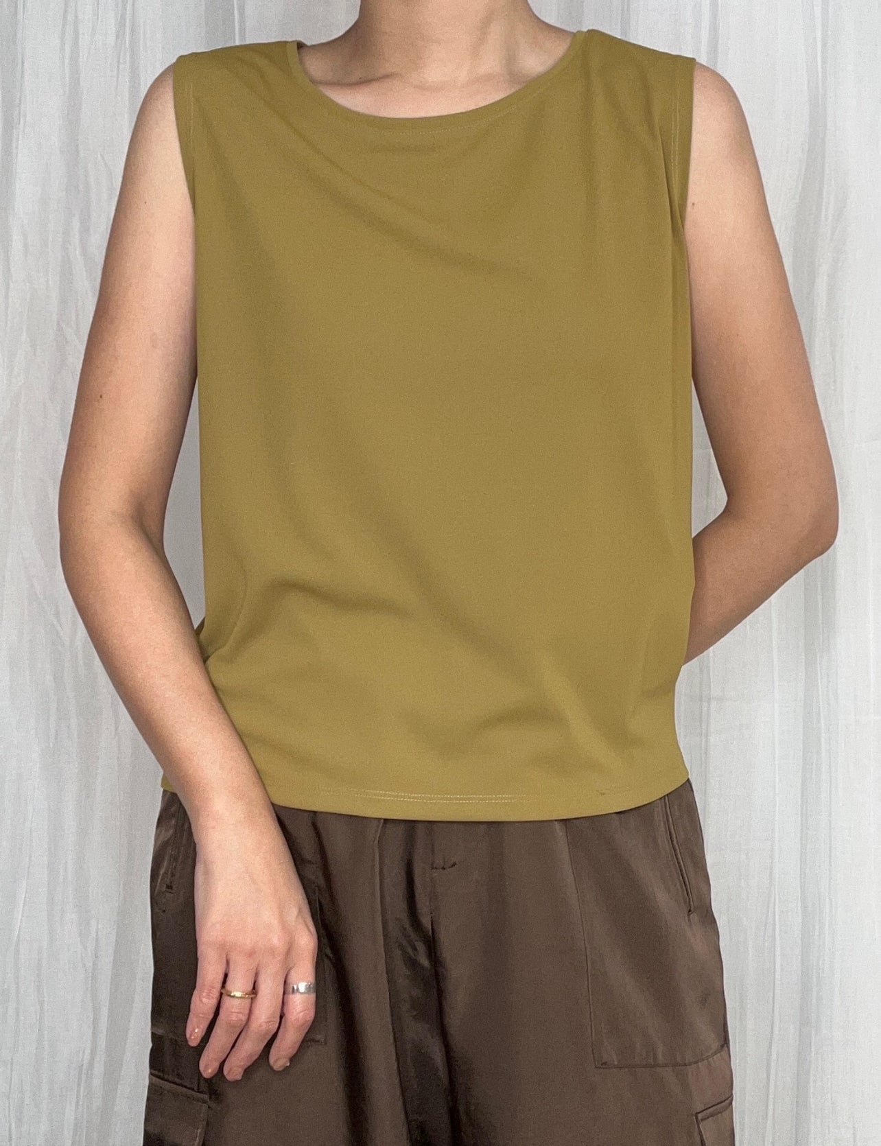 【PRIORITY】UV 冷タンクトップ/P62060TW