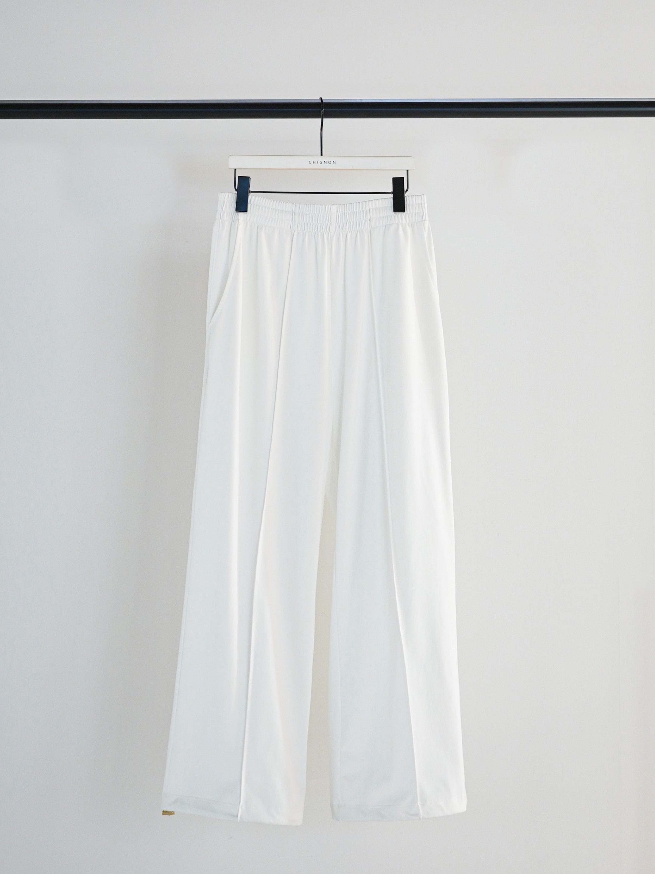 【CHIGNON】度詰天竺イージーパンツ/3261-016KK