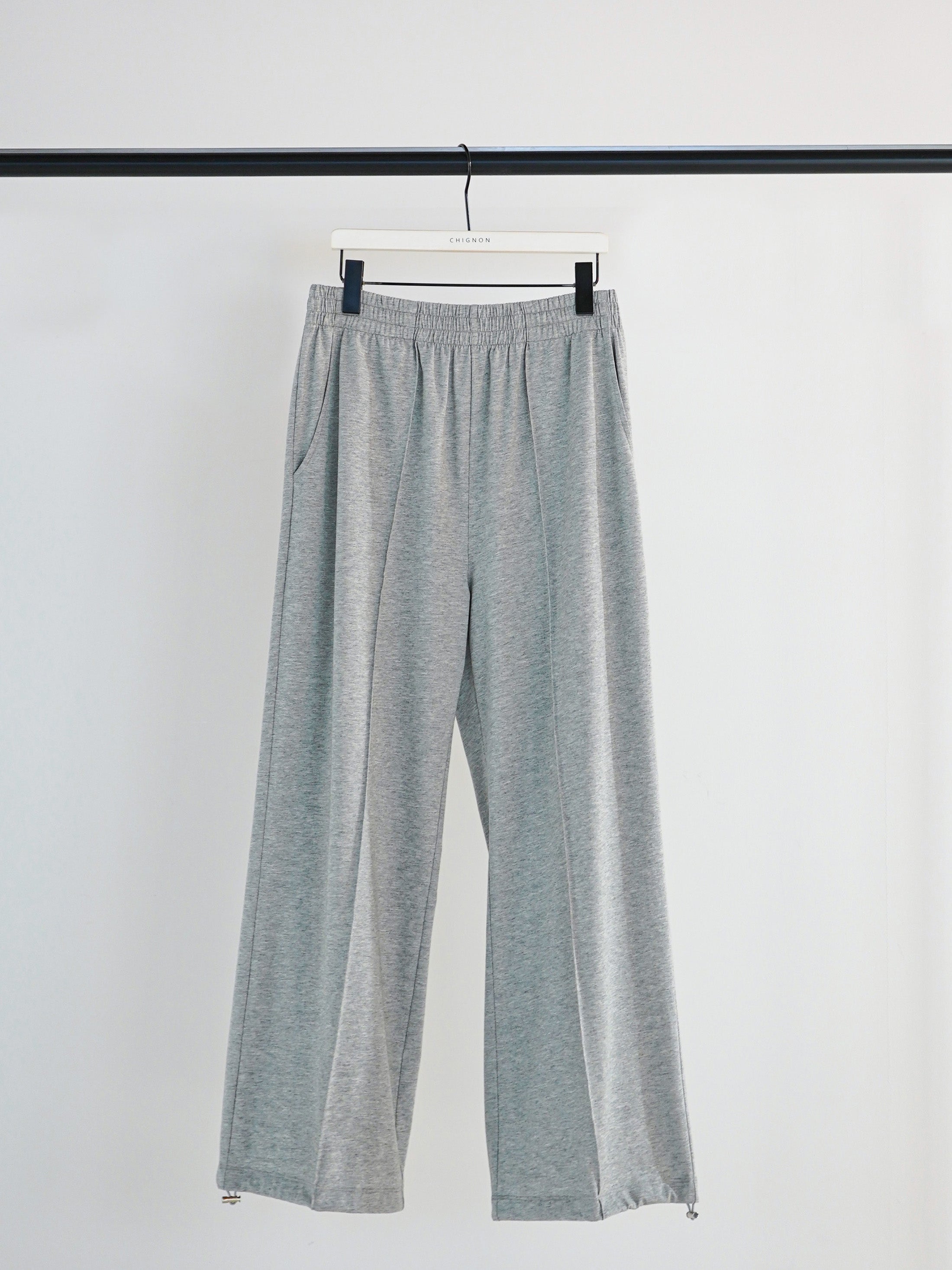 【CHIGNON】度詰天竺イージーパンツ/3261-016KK