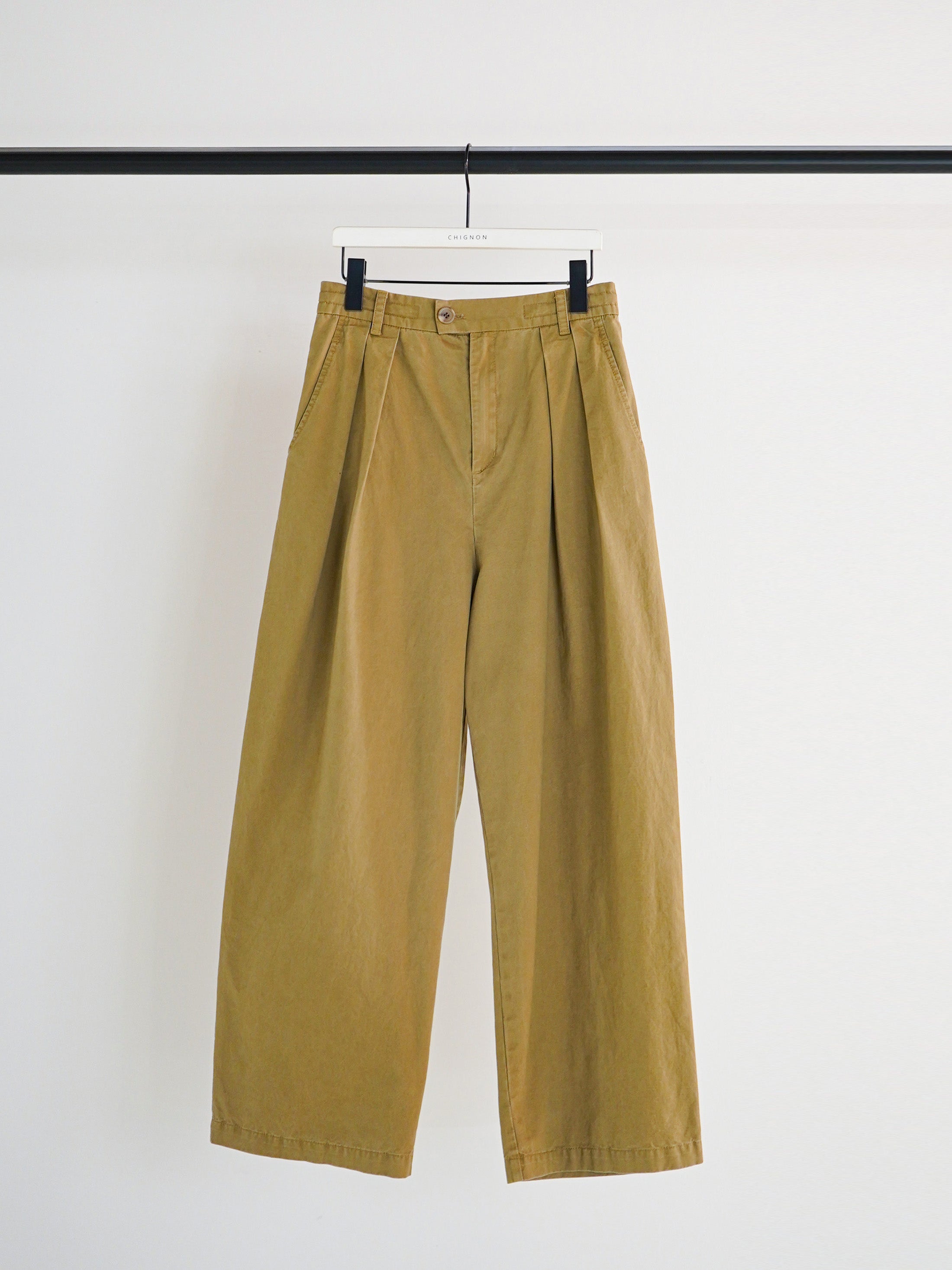 【CHIGNON】ウォッシュドチノパンツ/3261-045BT