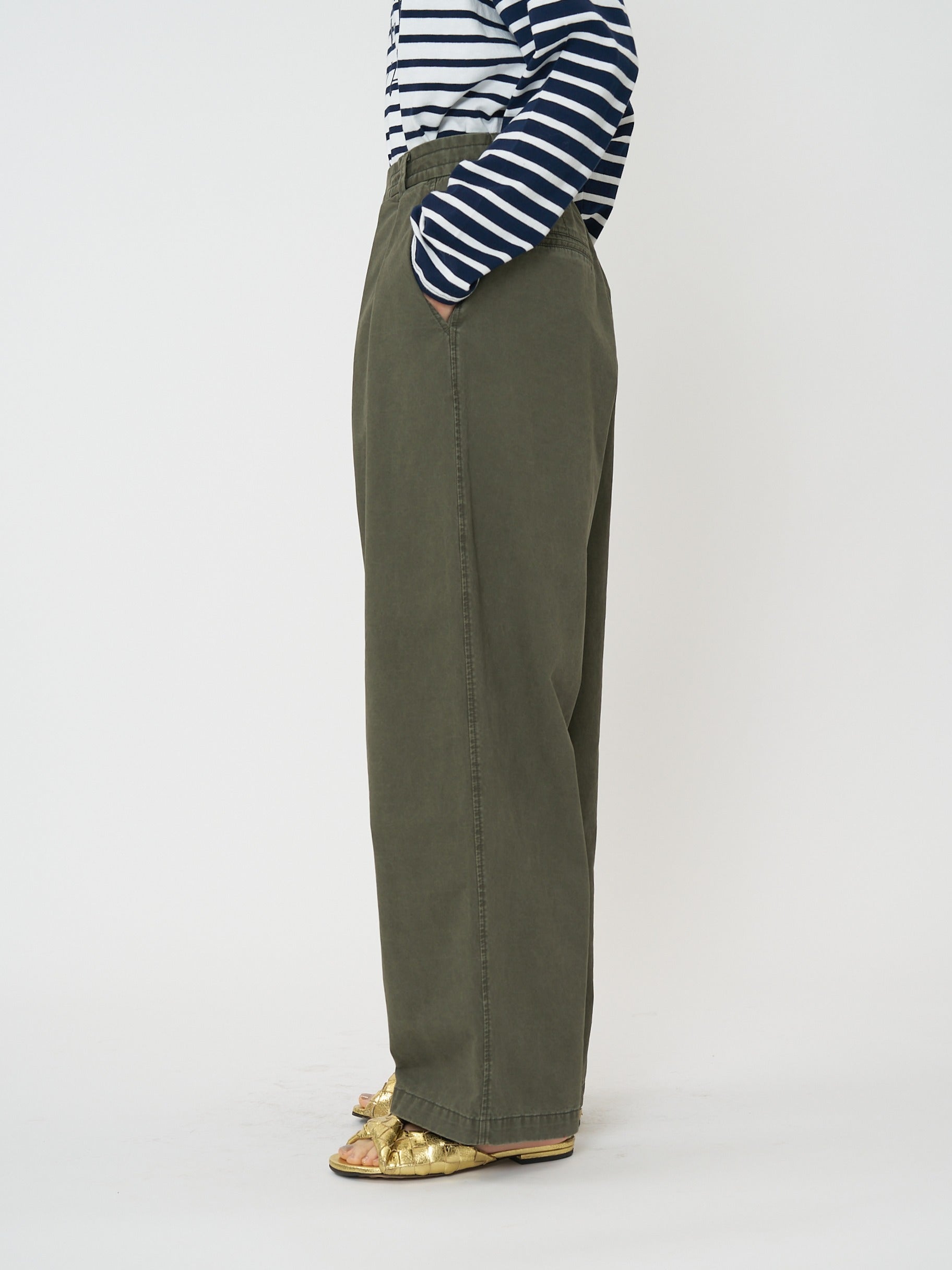 【CHIGNON】ウォッシュドチノパンツ/3261-045BT