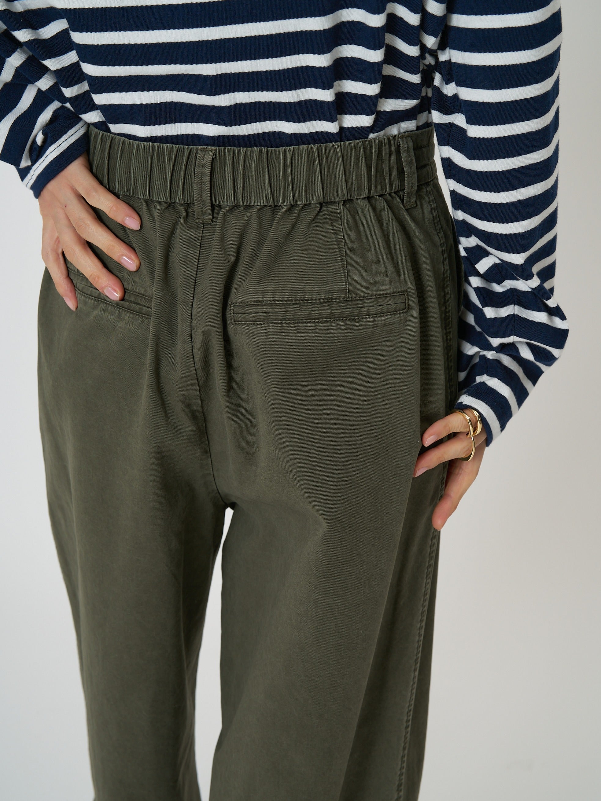 【CHIGNON】ウォッシュドチノパンツ/3261-045BT