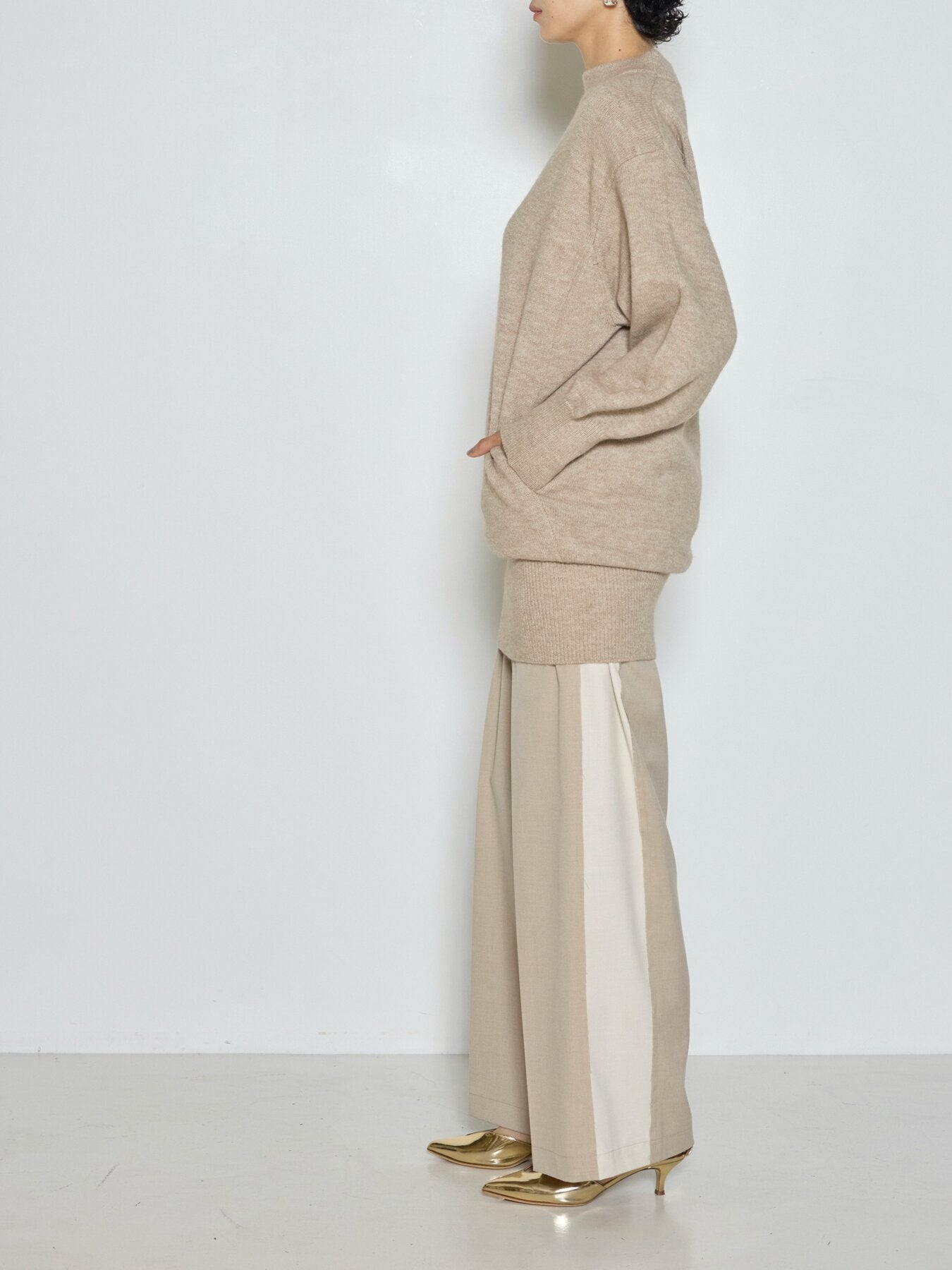 【CHIGNON】カットオフライン2タックスラックス/3265-309KK