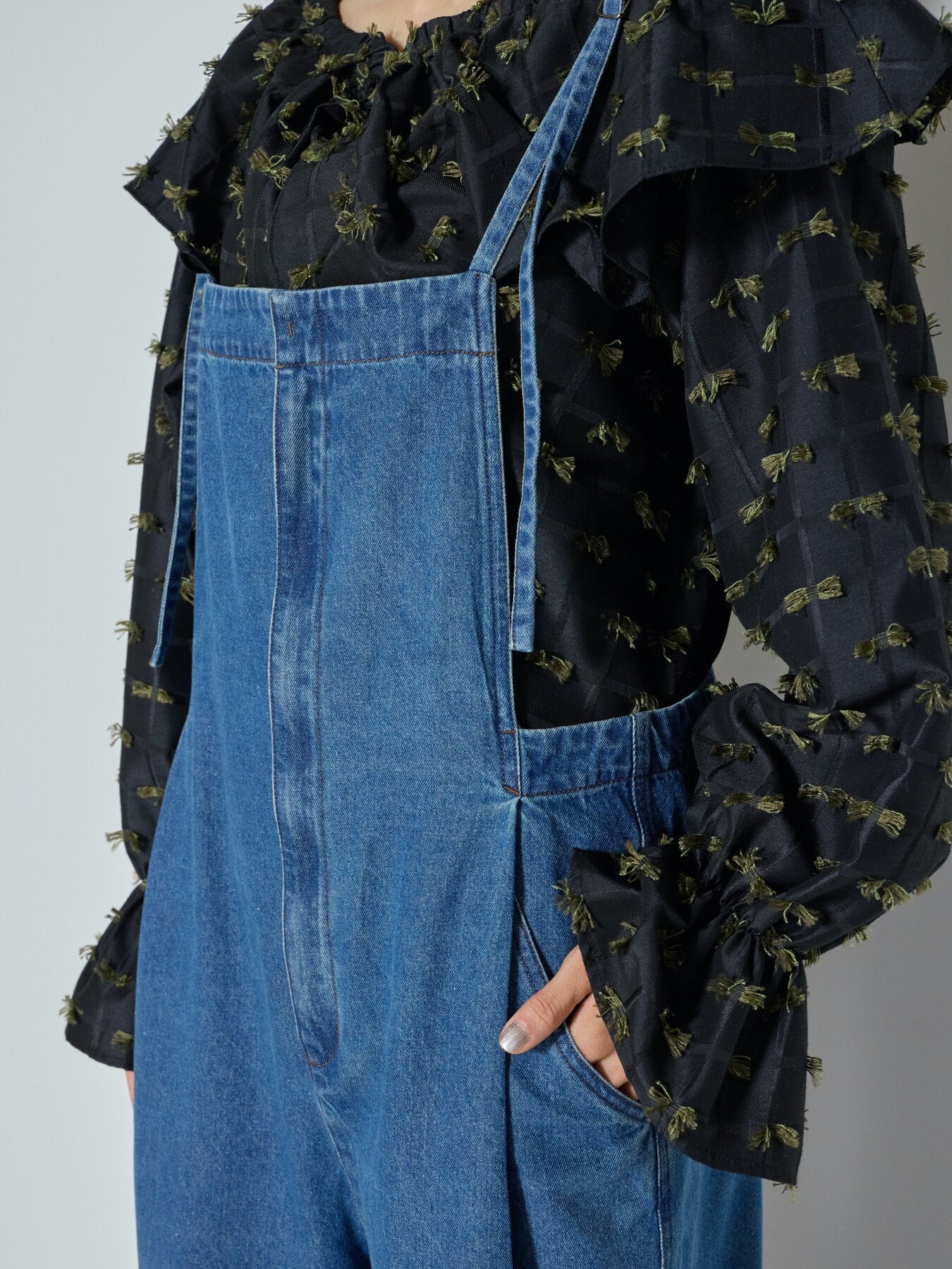 【CHIGNON】ストラップデニムサロペット/3265-361BT