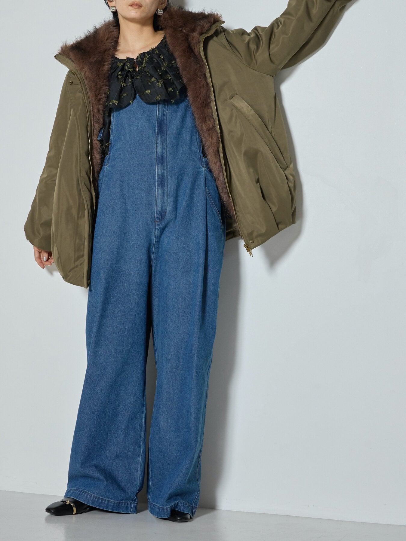 【CHIGNON】ストラップデニムサロペット/3265-361BT