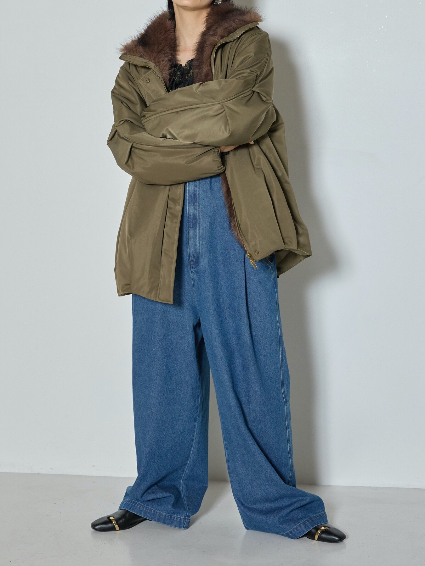 【CHIGNON】ストラップデニムサロペット/3265-361BT