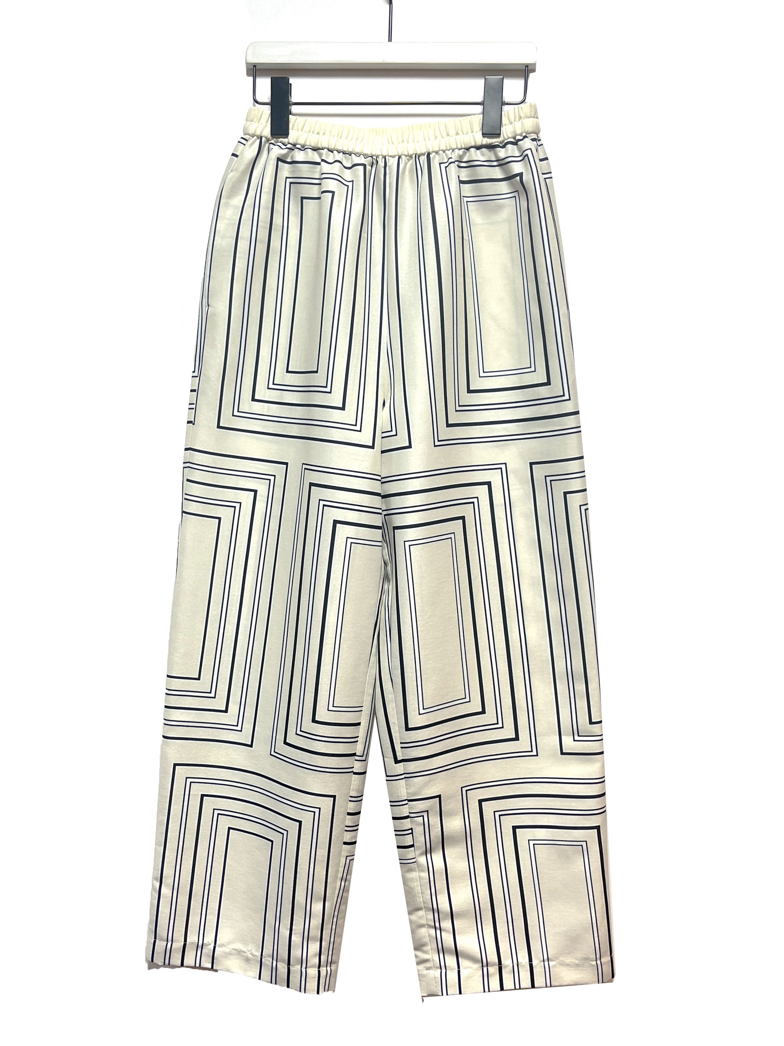 【CHIGNON】オリジナルスクエアパネル柄パンツ/3454-026MK