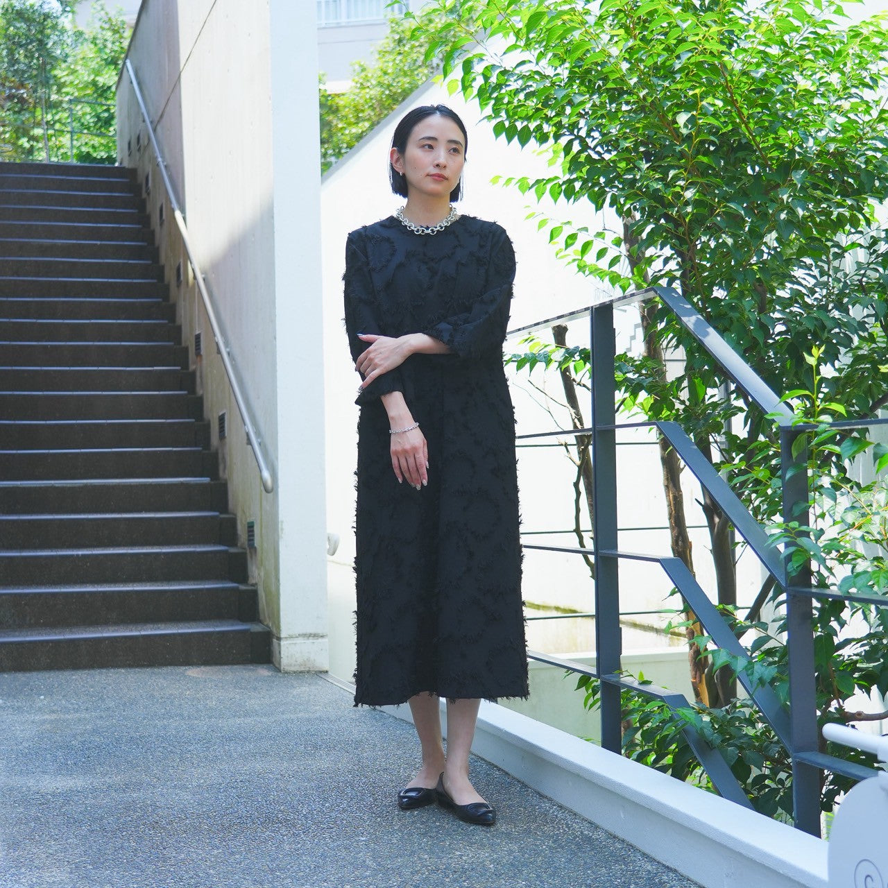 【RILATO】ジャガードワンピース/RS26103