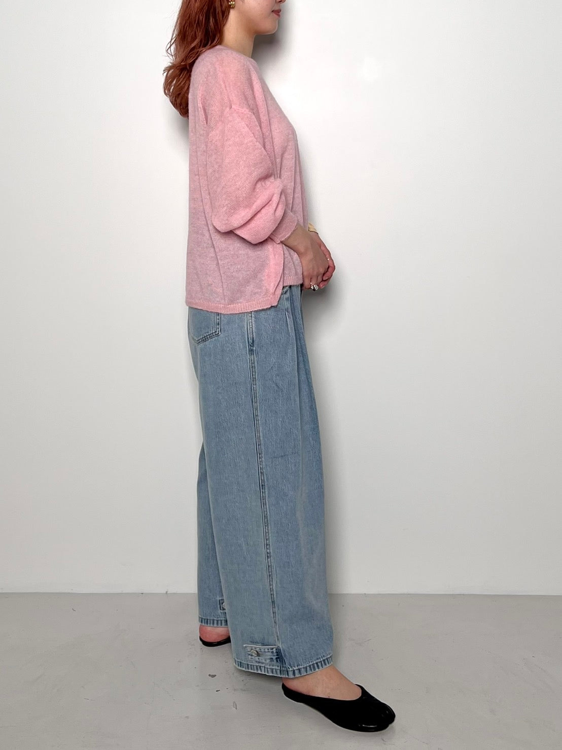 【CHIGNON】タックポケットデニムパンツ/3854-063BT