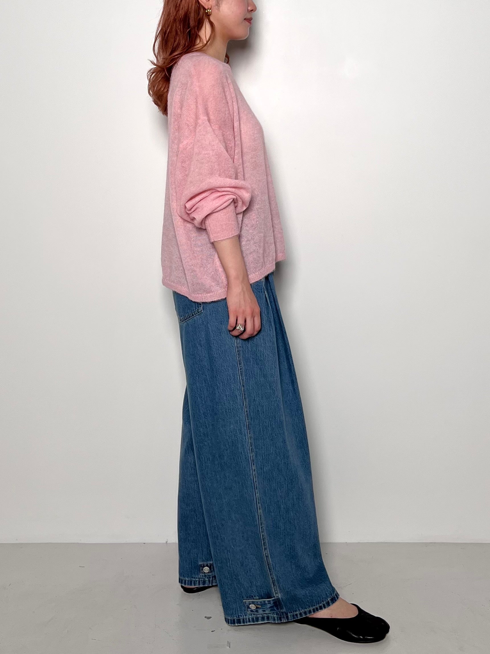 【CHIGNON】タックポケットデニムパンツ/3854-063BT