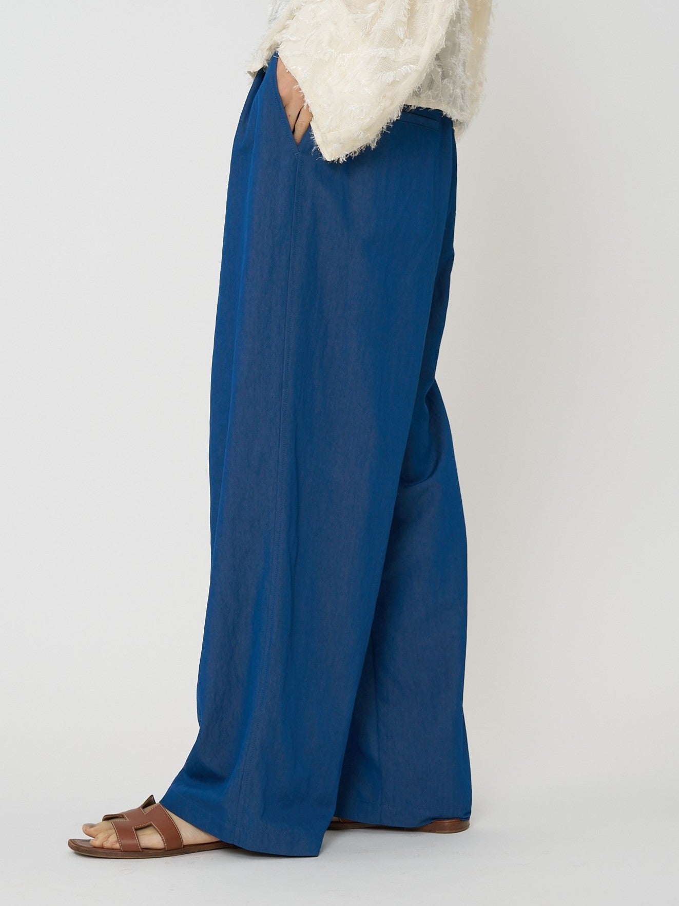 【CHIGNON】リラックスツイルタックパンツ/3861-008KK