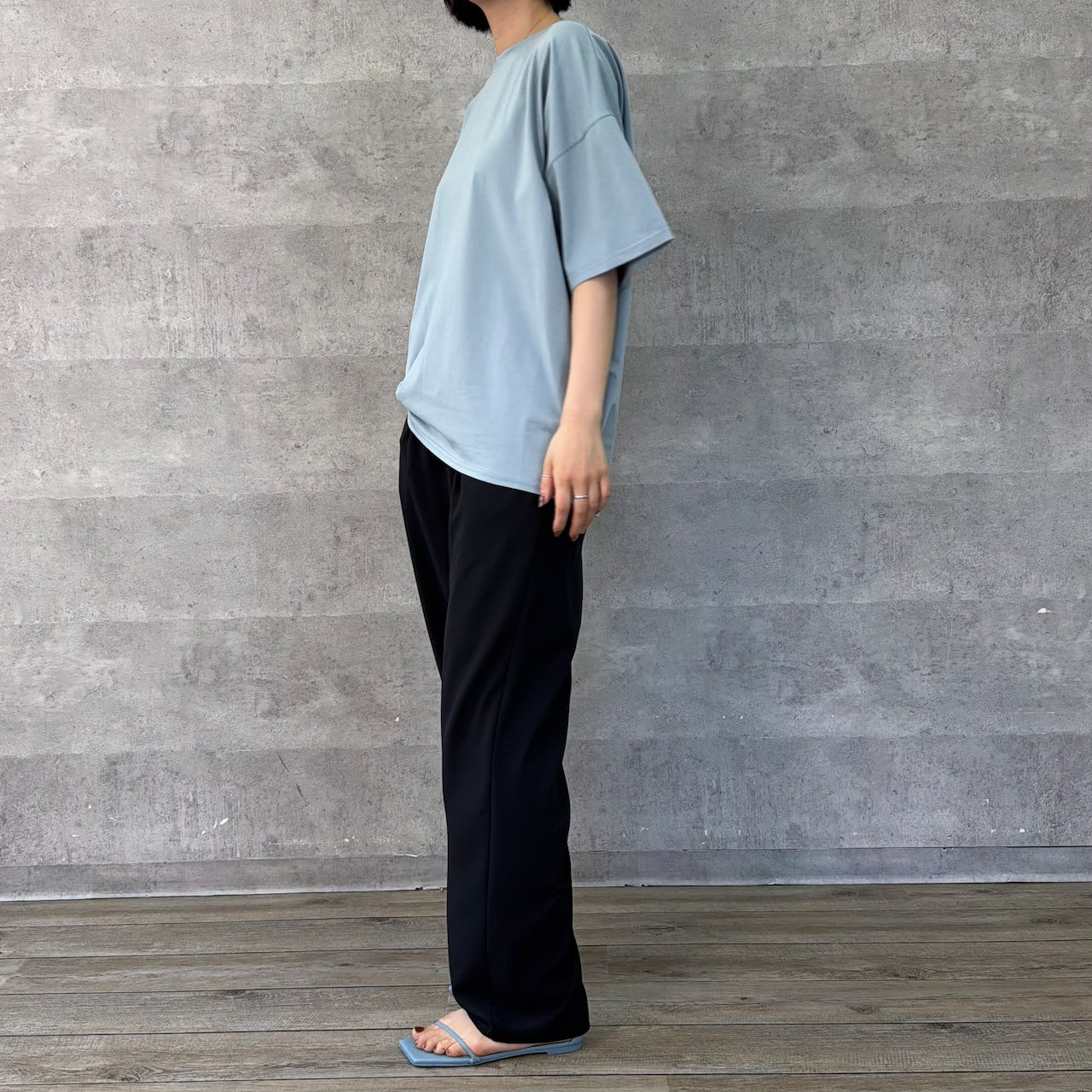 【Anna Kerry】バックネックロゴTシャツ/85261916