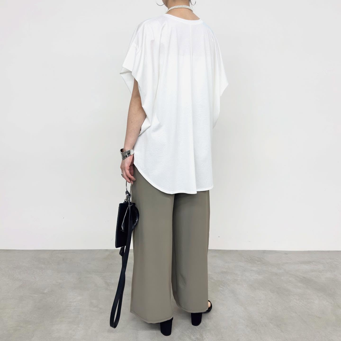 【NUS】コンパクトクールローレル天笠タックススリーブフォトTシャツ/610-35045