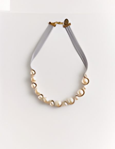 【STELLA CIFFON】シングルリボンネックレス/AST-N2