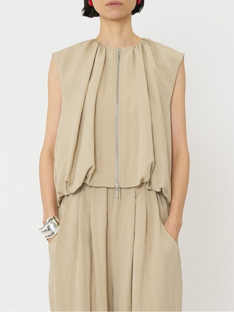 【CHIGNON】ダブルジップバルーンジレ/4261-025MK