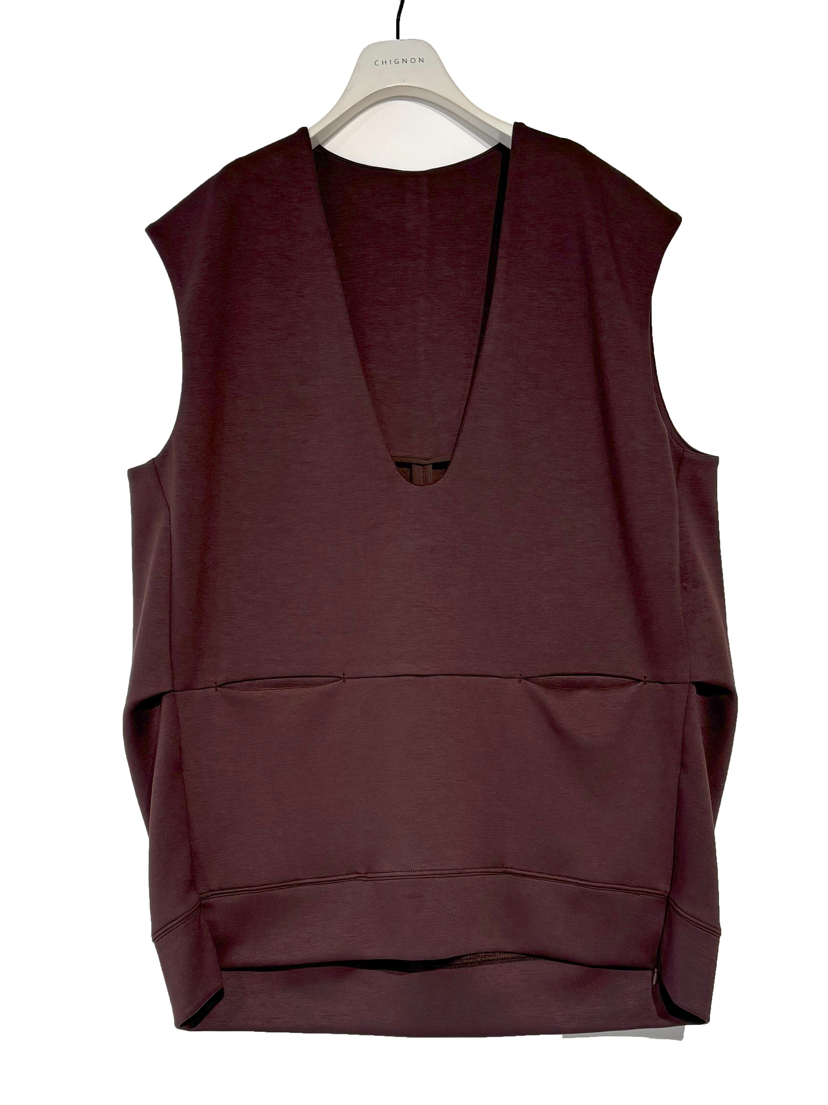 【CHIGNON】ダンボールVネックベスト/4754-049BZ