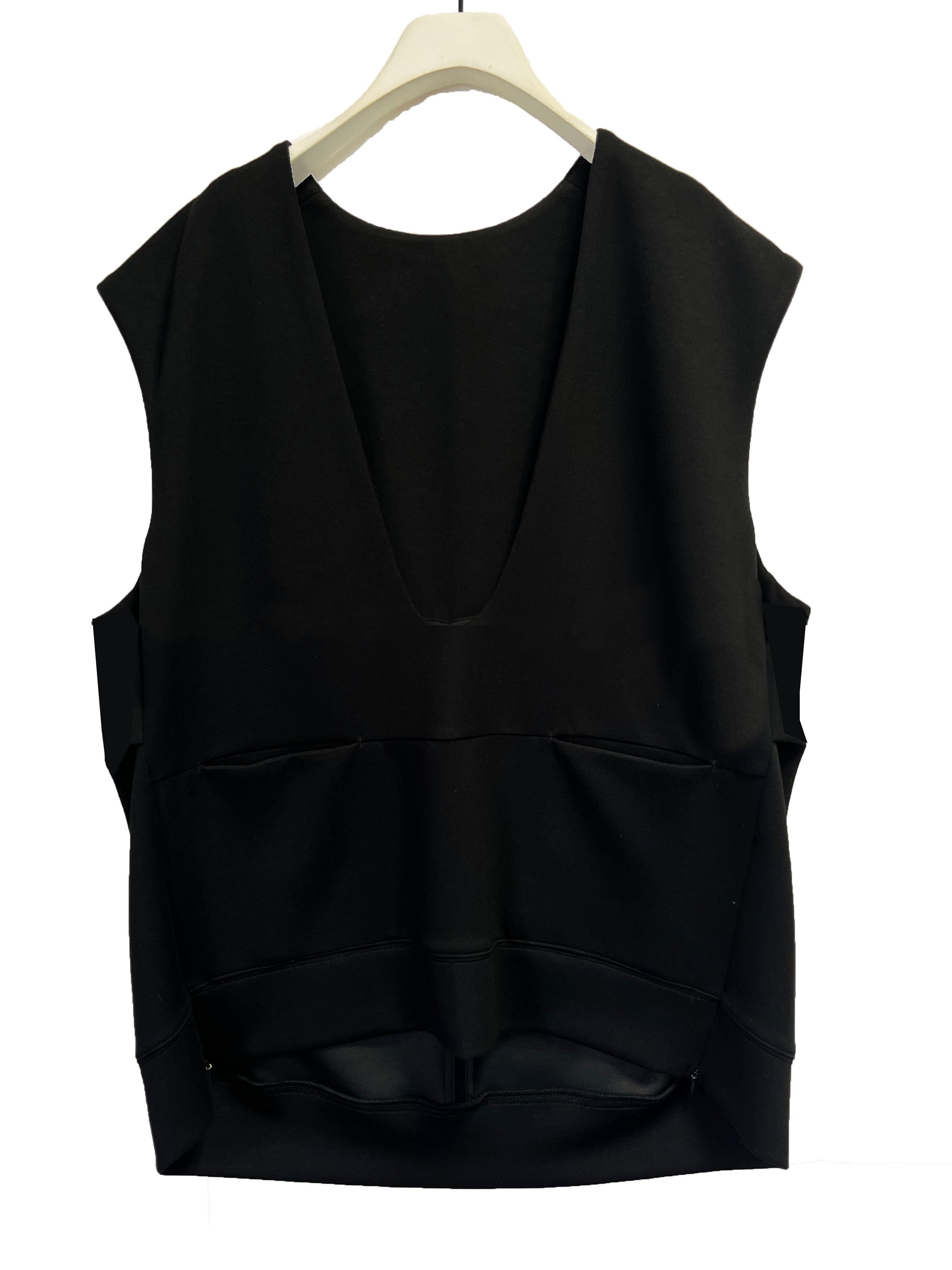 【CHIGNON】ダンボールVネックベスト/4754-049BZ