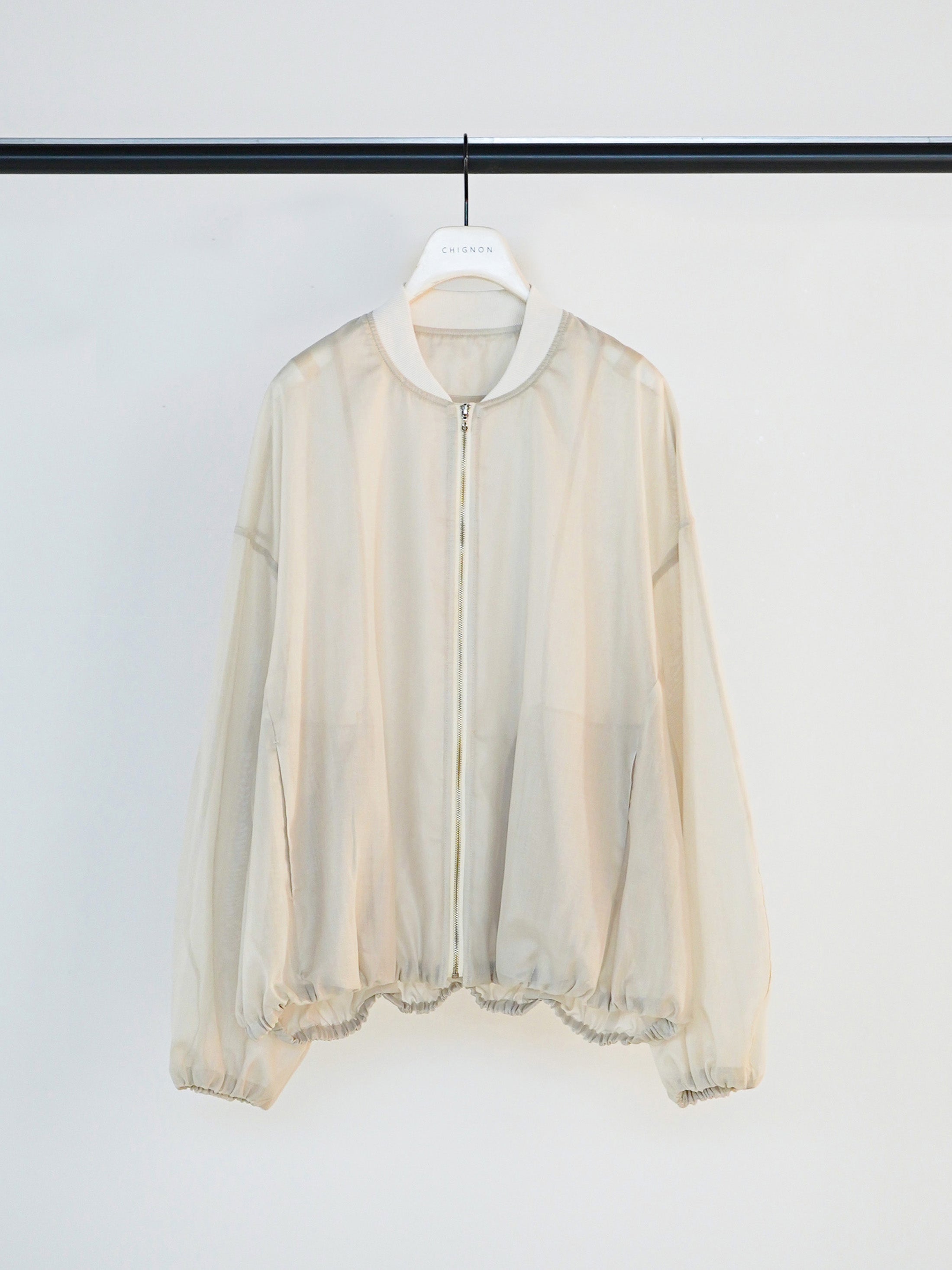 【CHIGNON】シアーチンツブルゾン/4861-003KK