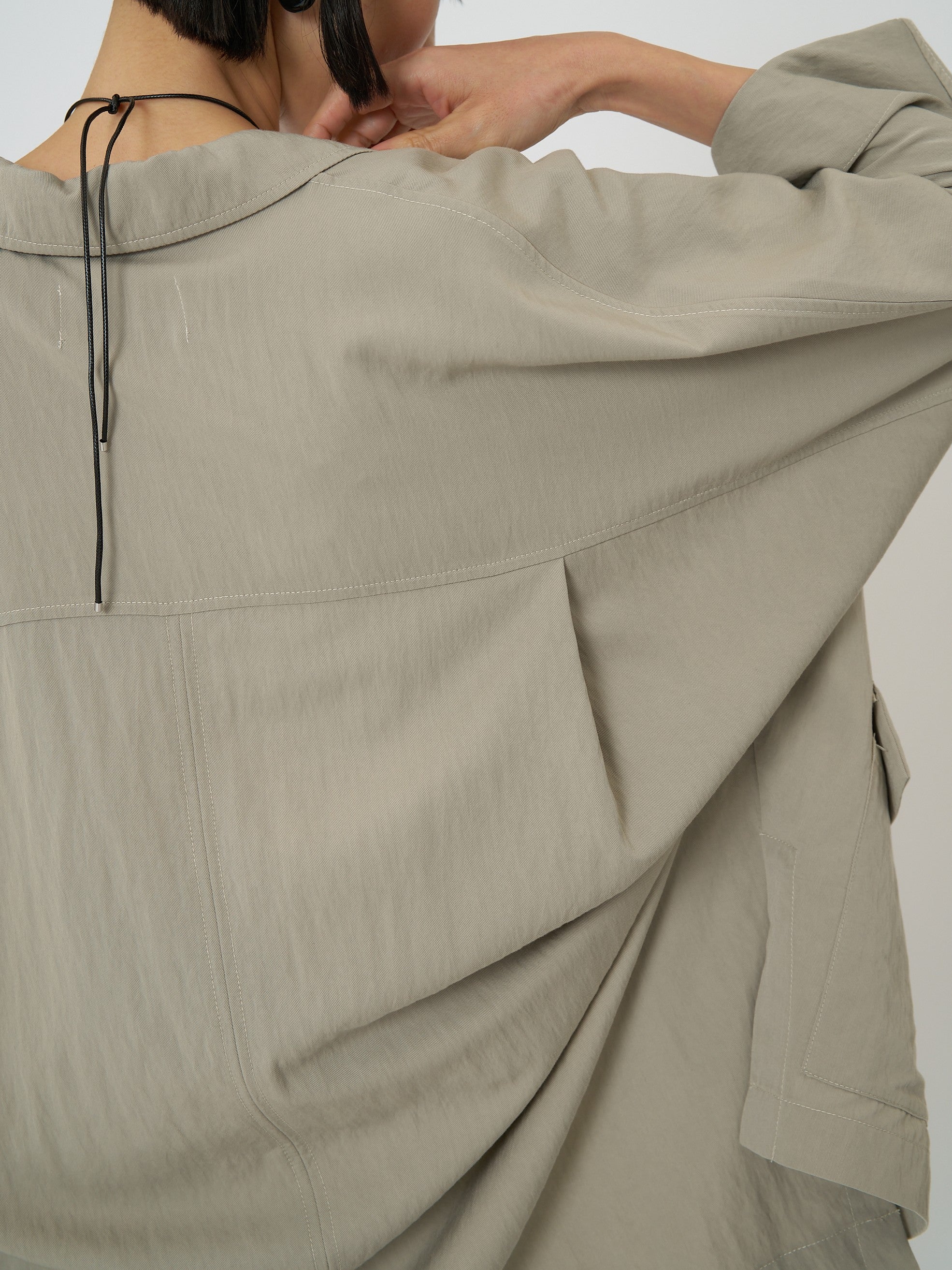 【CHIGNON】リラックスツイルドルマンジャケット/4861-006KK