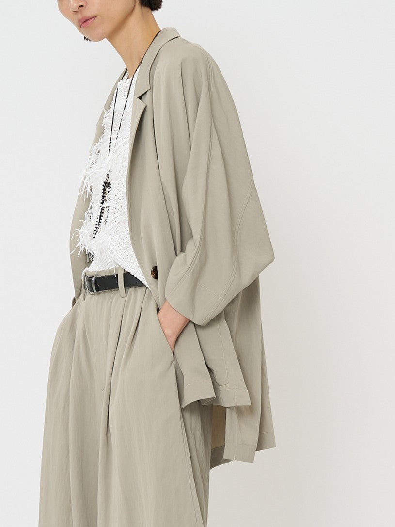 【CHIGNON】リラックスツイルドルマンジャケット/4861-006KK