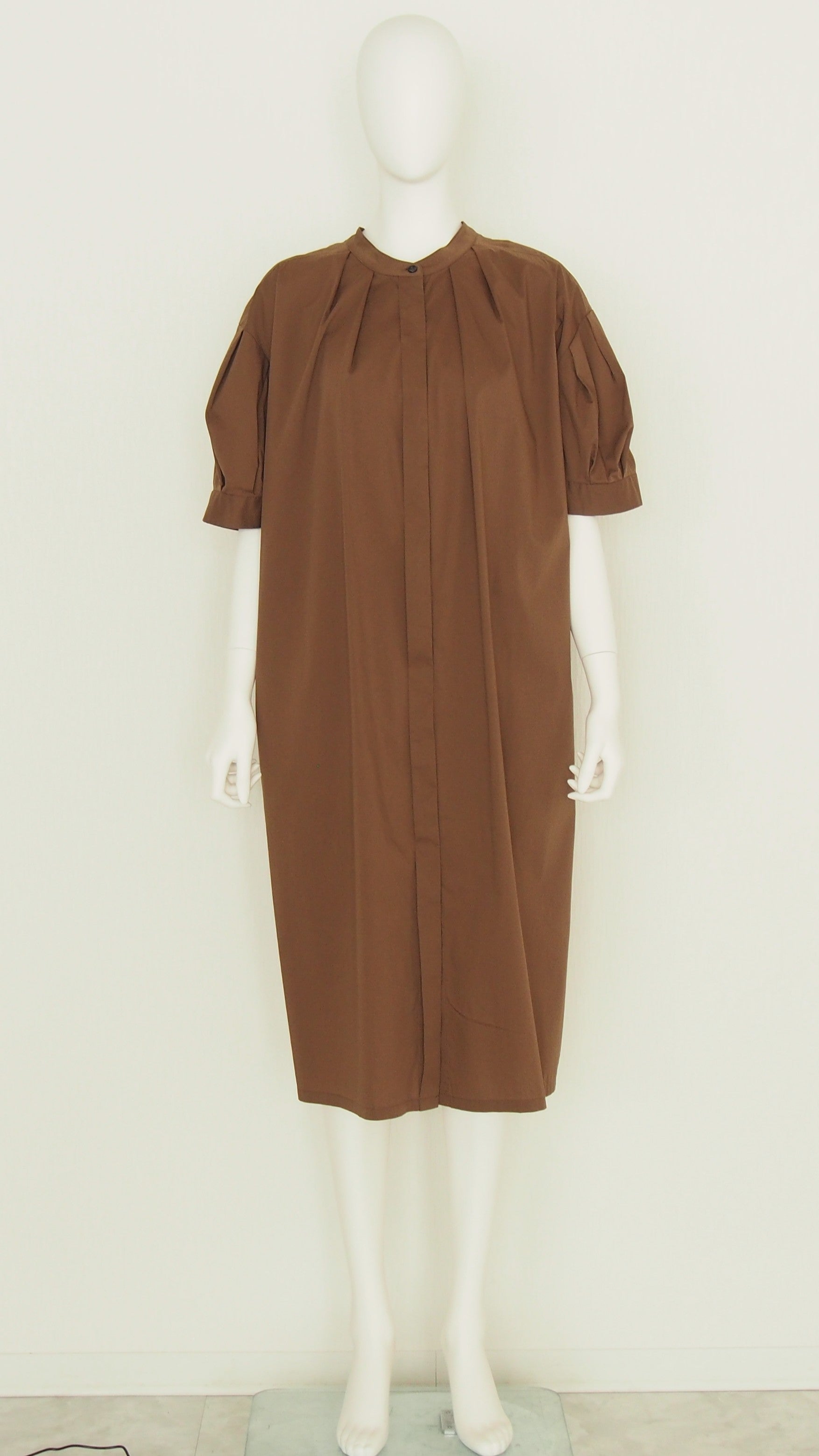 【Ordinary】2wayランタンスリーブシャツドレス/BO26-505D