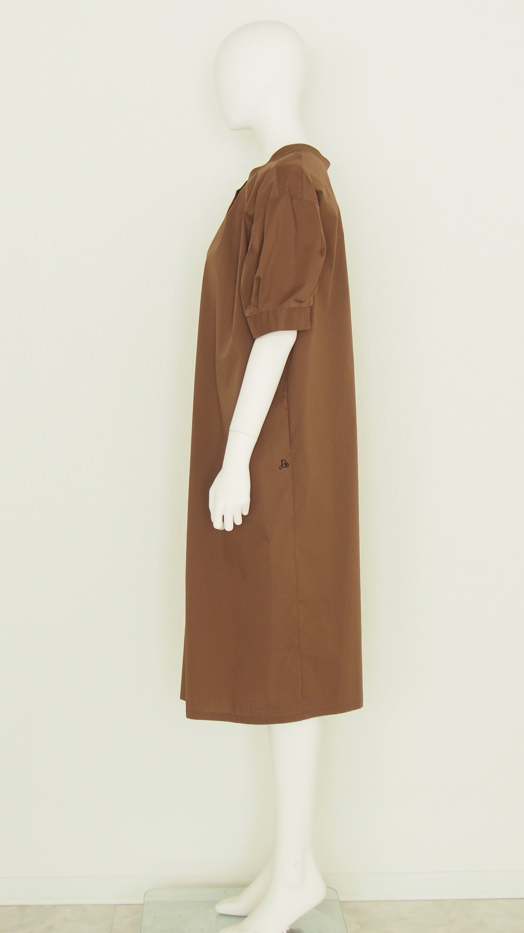 【Ordinary】2wayランタンスリーブシャツドレス/BO26-505D