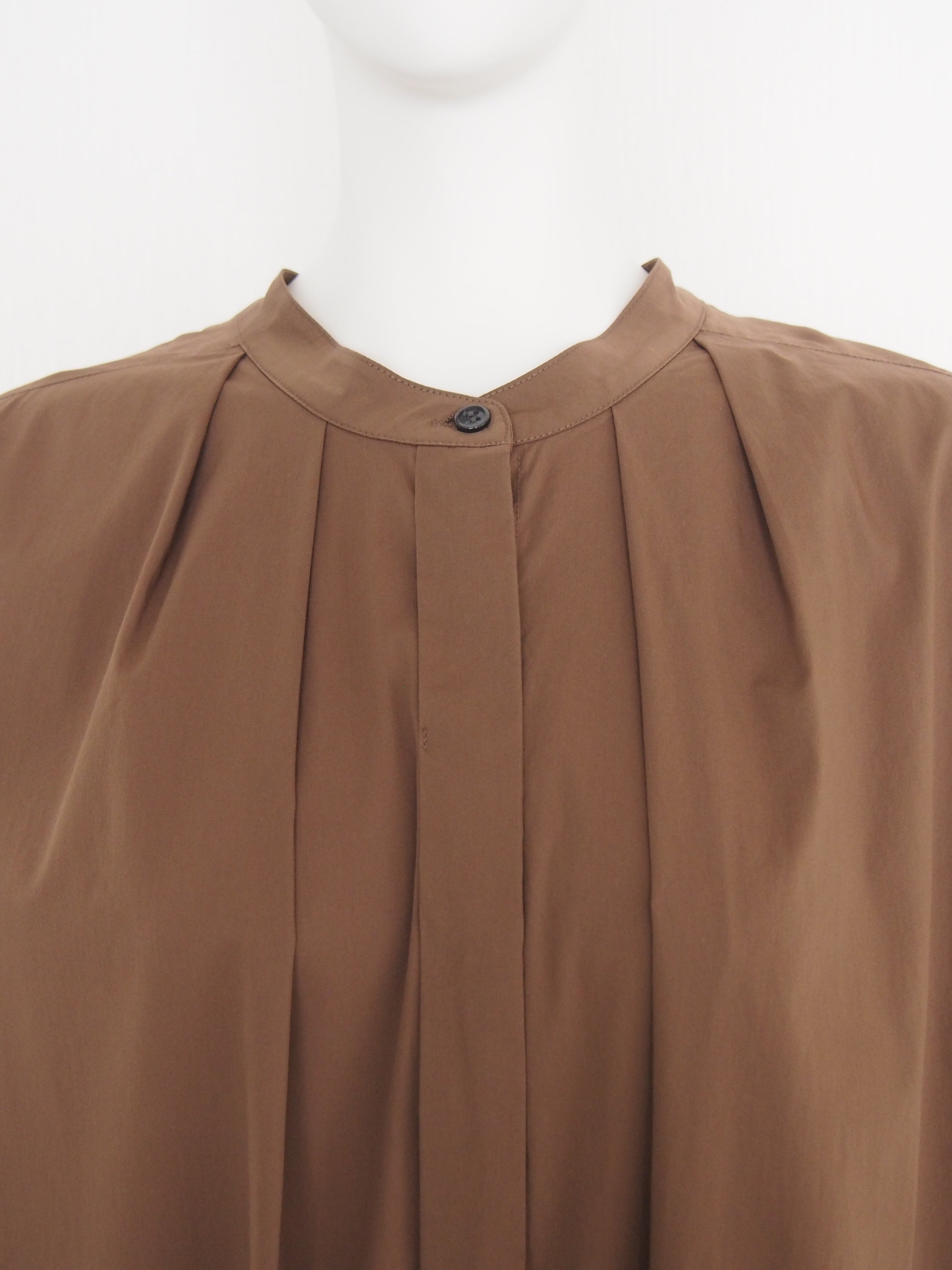 【Ordinary】2wayランタンスリーブシャツドレス/BO26-505D