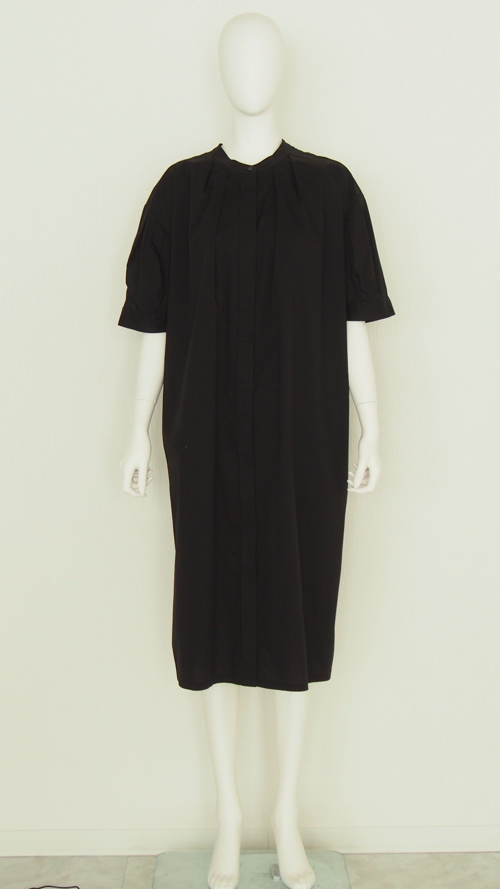 【Ordinary】2wayランタンスリーブシャツドレス/BO26-505D