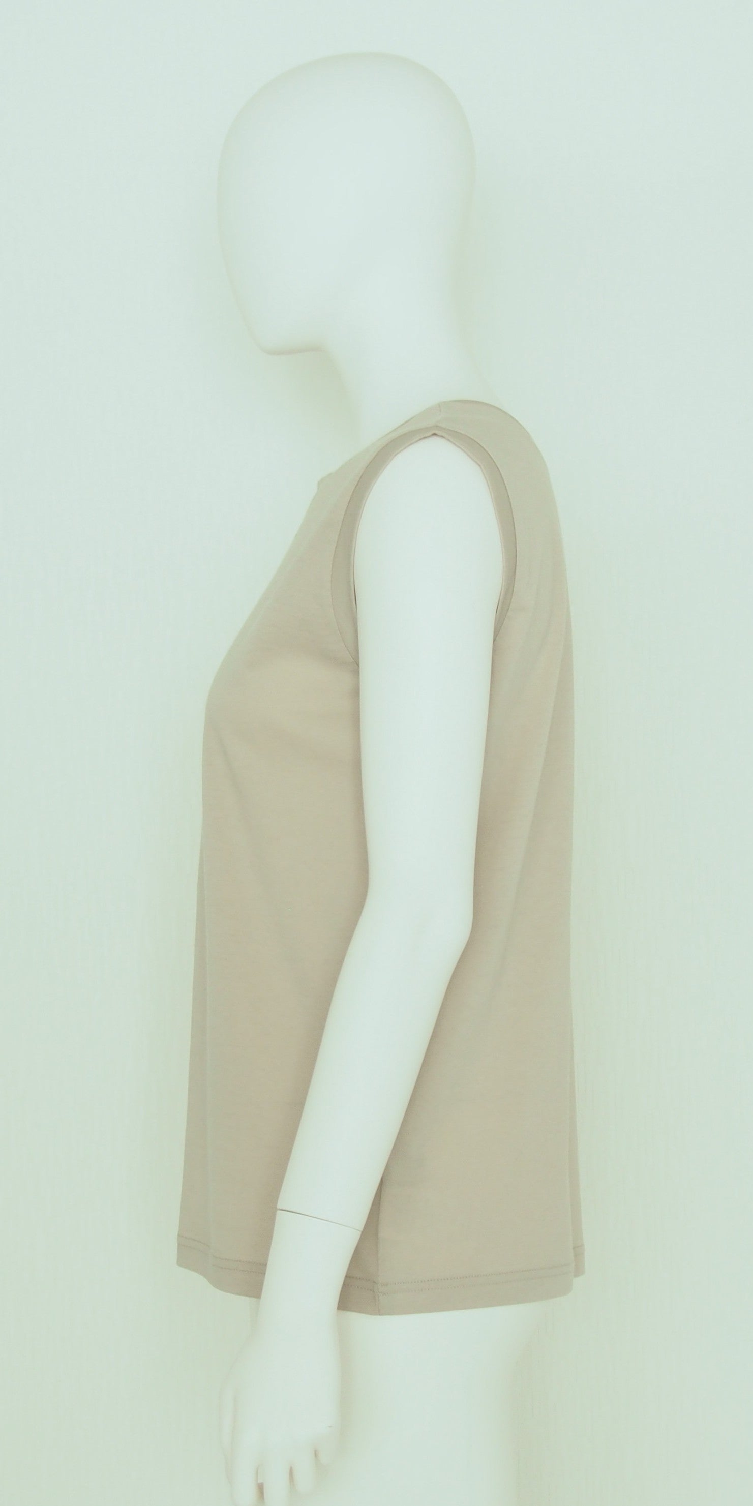 【Ordinary】シアースリーブレスロゴTシャツ/BO26-512T