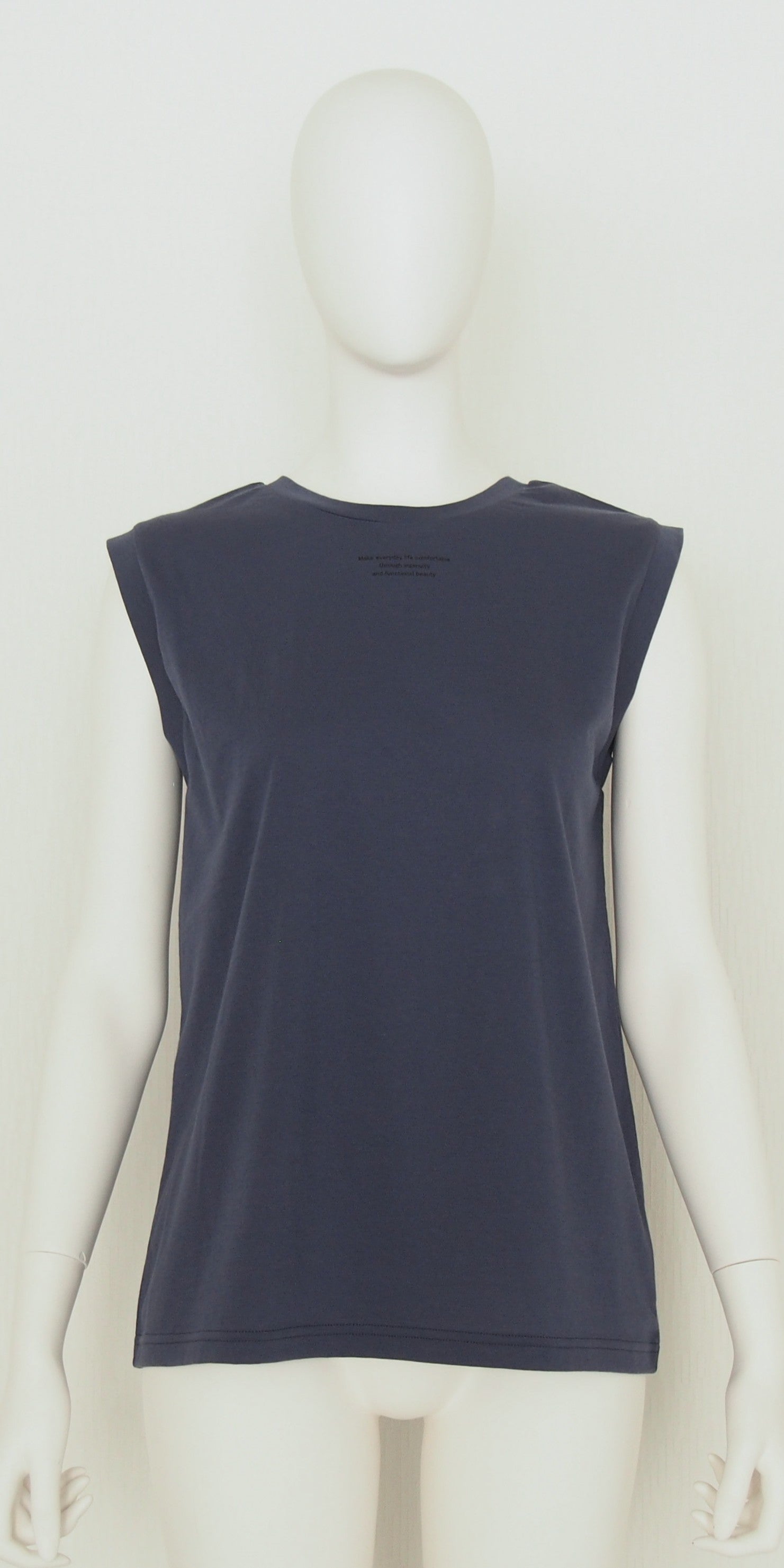 【Ordinary】シアースリーブレスロゴTシャツ/BO26-512T