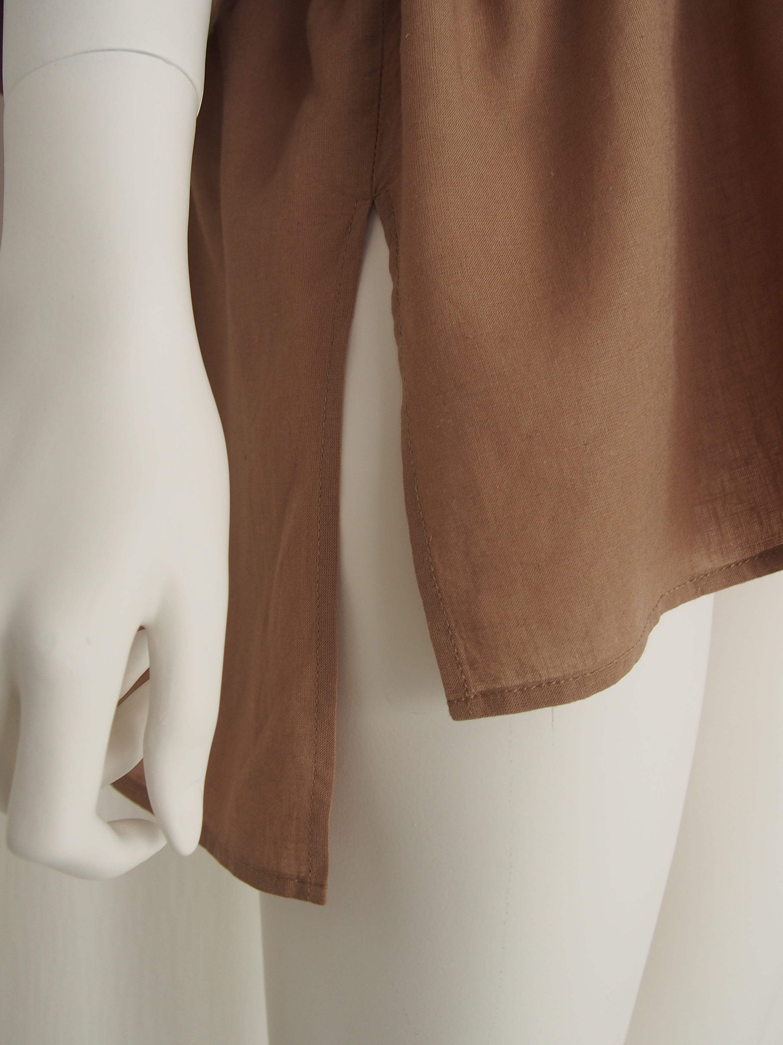 【Ordinary】スキッパーバンドカラーシャツ/BO26-513B