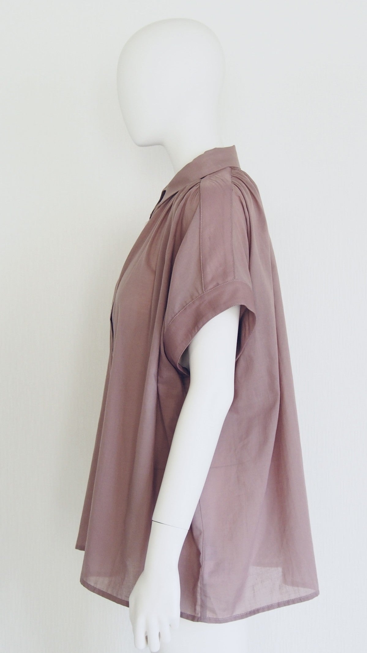 【Ordinary】ギャザーコンビネーションブラウス/BO26-515B