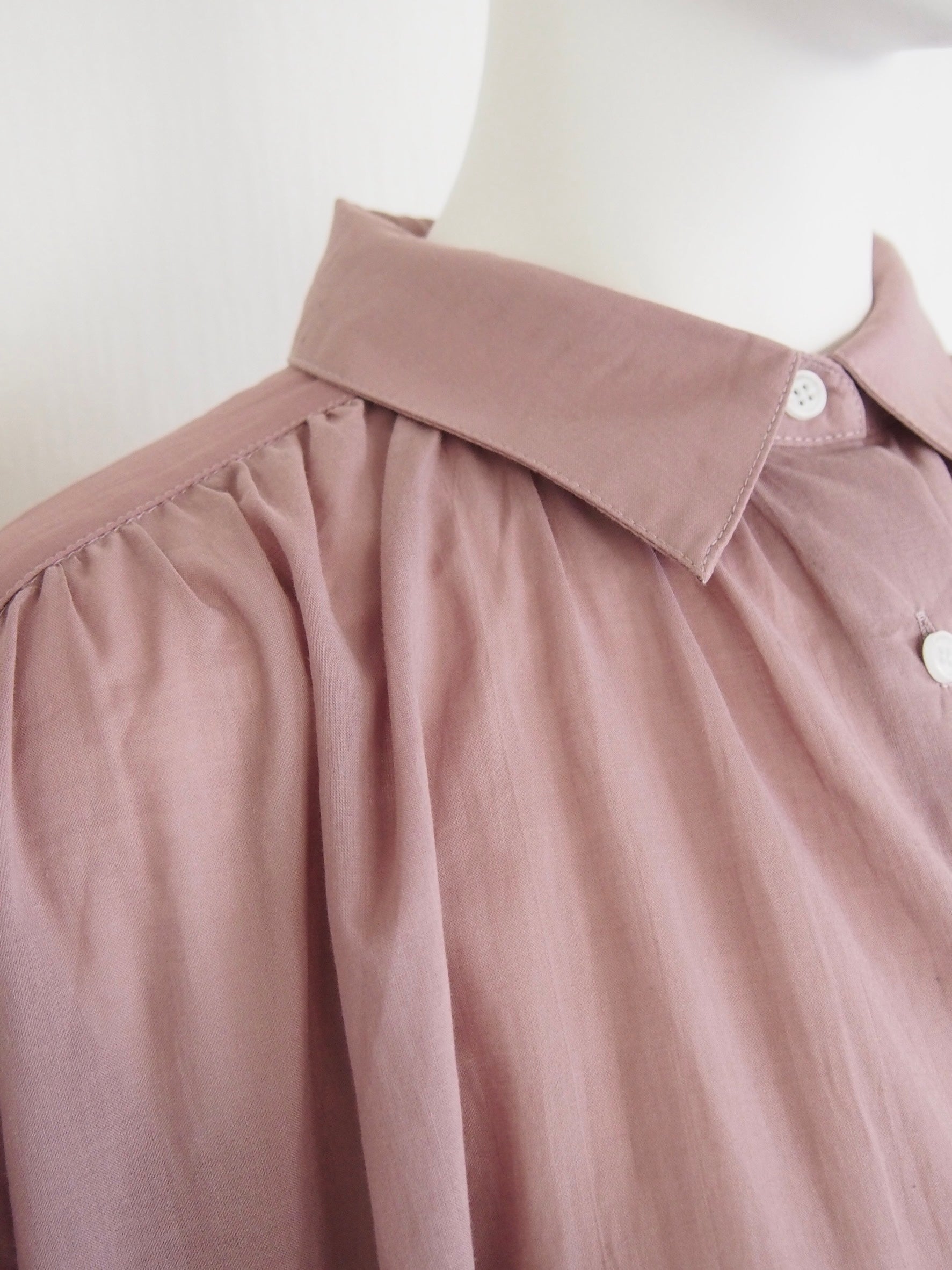 【Ordinary】ギャザーコンビネーションブラウス/BO26-515B