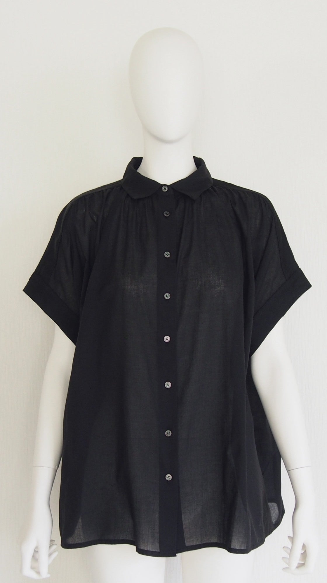 【Ordinary】ギャザーコンビネーションブラウス/BO26-515B