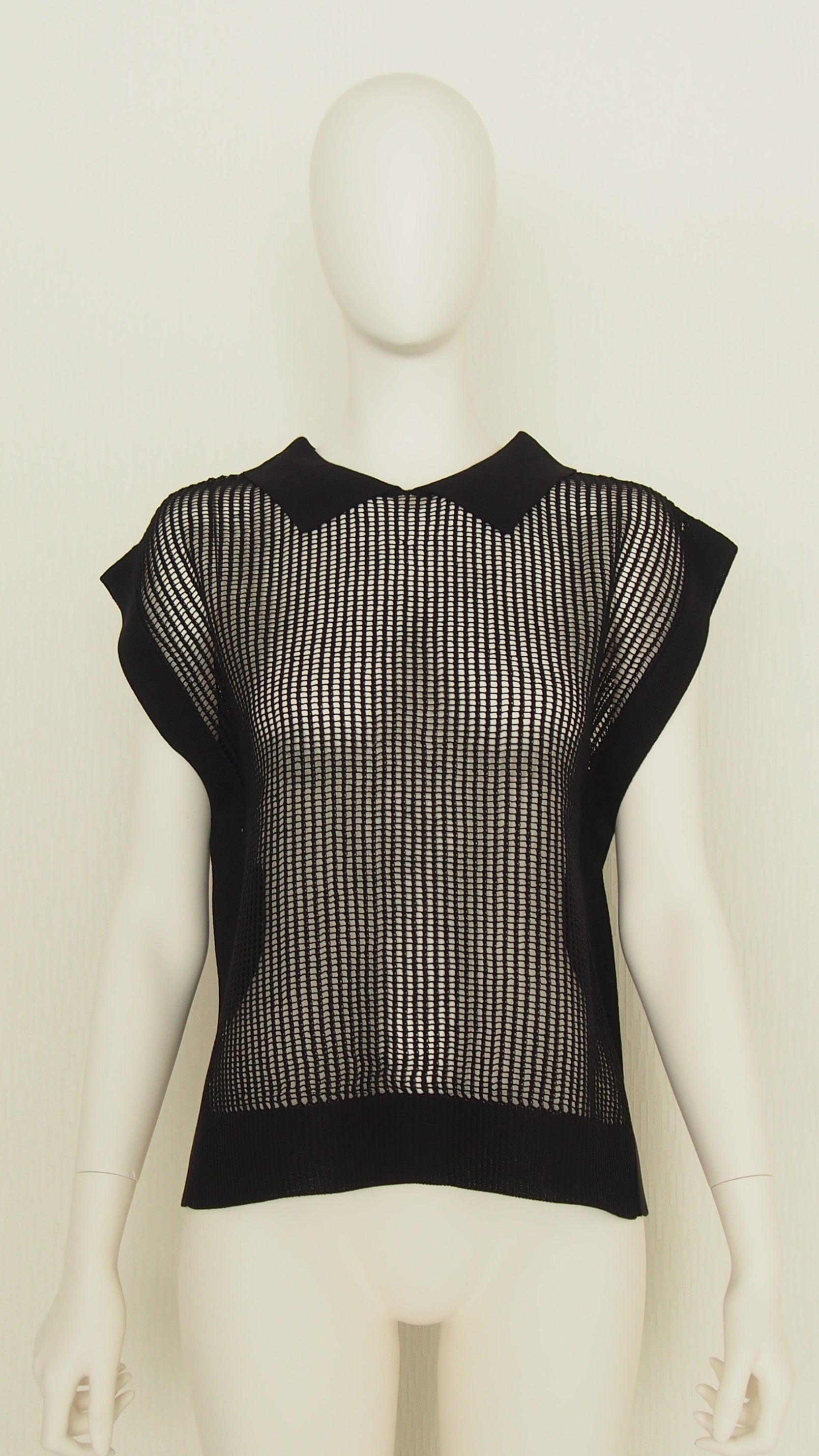 【Ordinary】カラーメッシュニットスリーブレストップ/BO26-518N