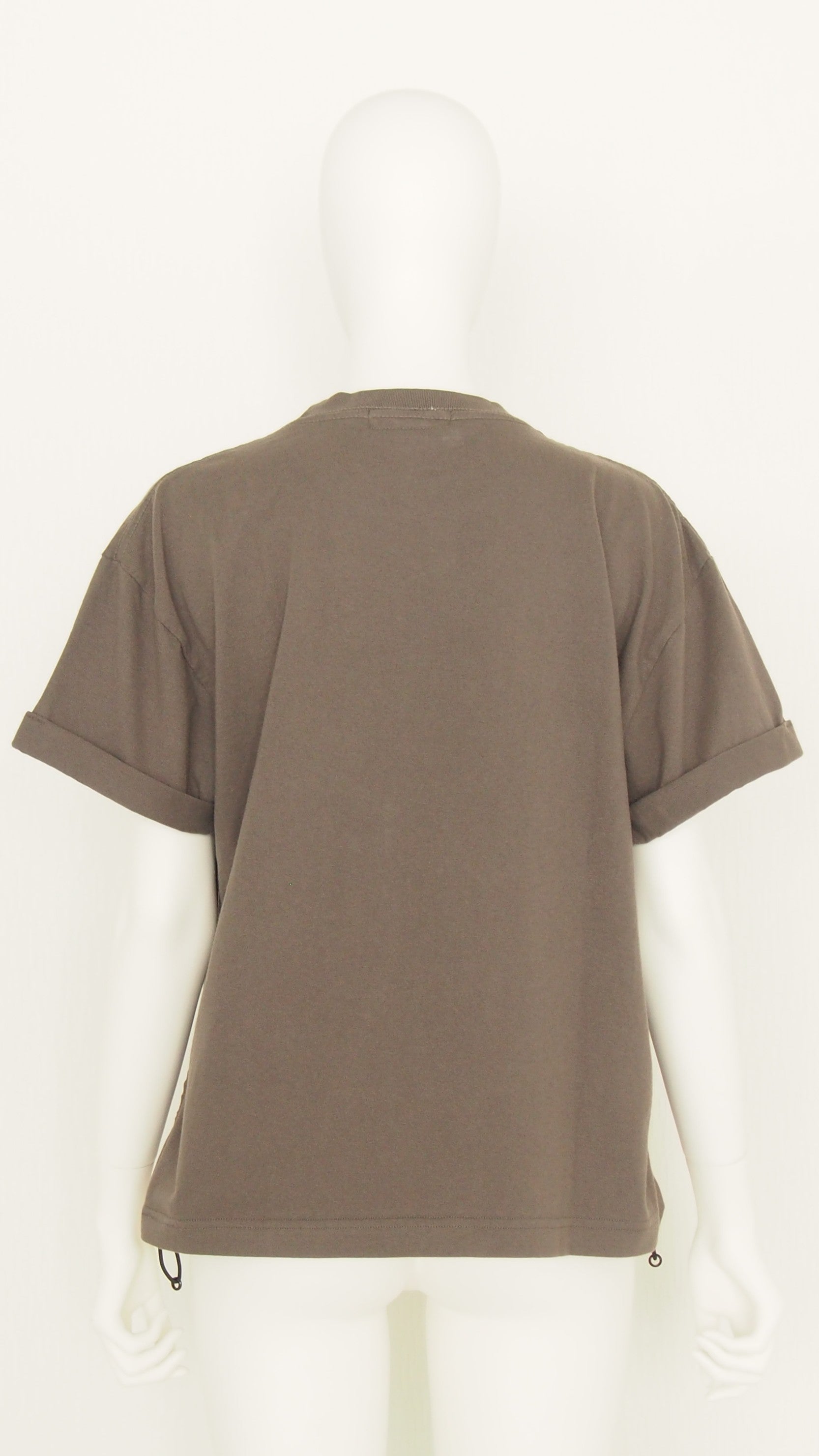 【Ordinary】スピンドルディテールタイポTシャツ/BO26-521T