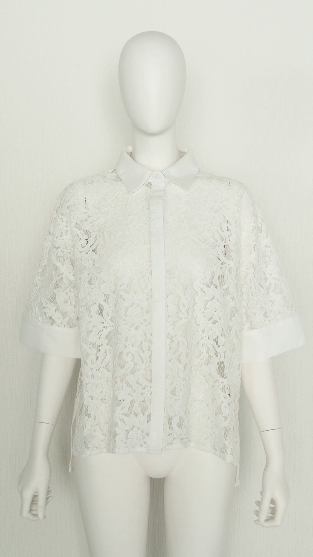 【Ordinary】レースショートスリーブブラウス/BO26-526B