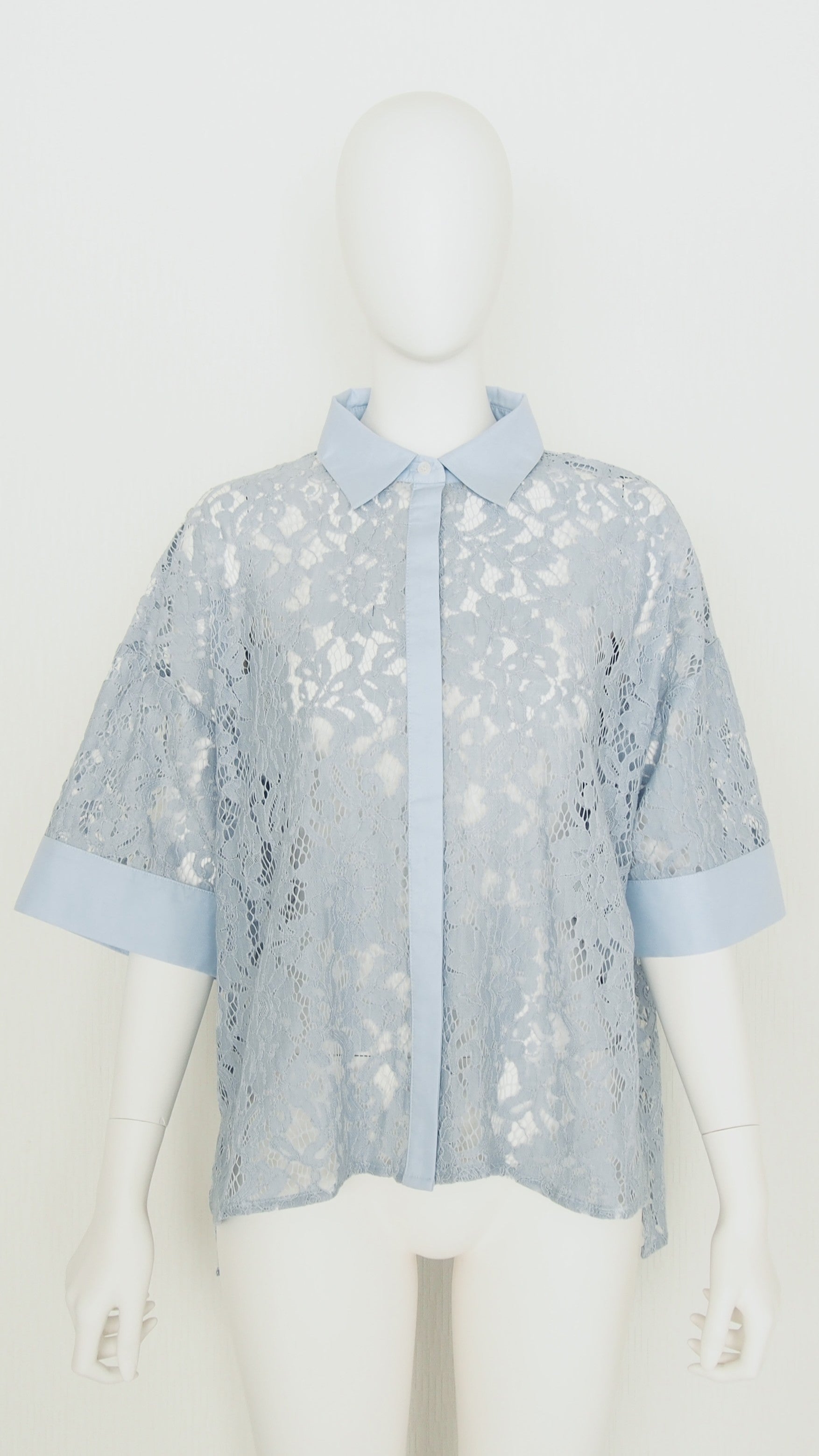 【Ordinary】レースショートスリーブブラウス/BO26-526B