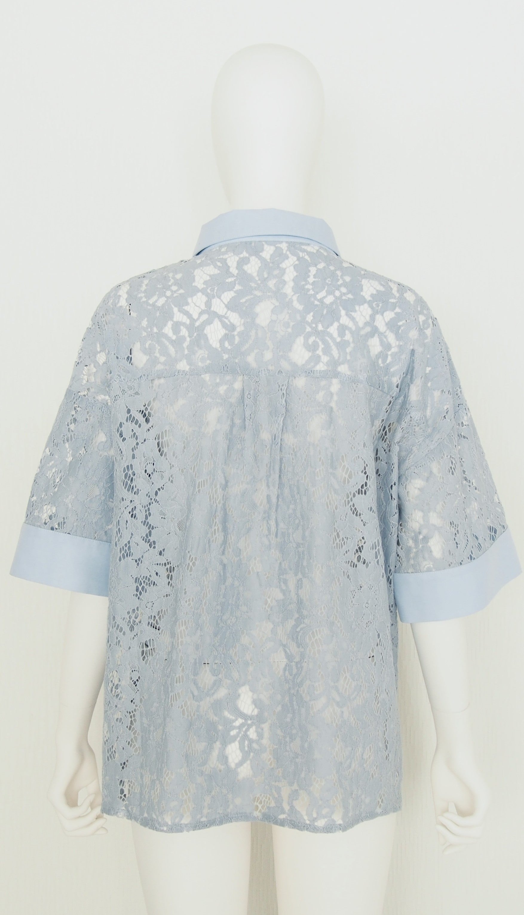 【Ordinary】レースショートスリーブブラウス/BO26-526B