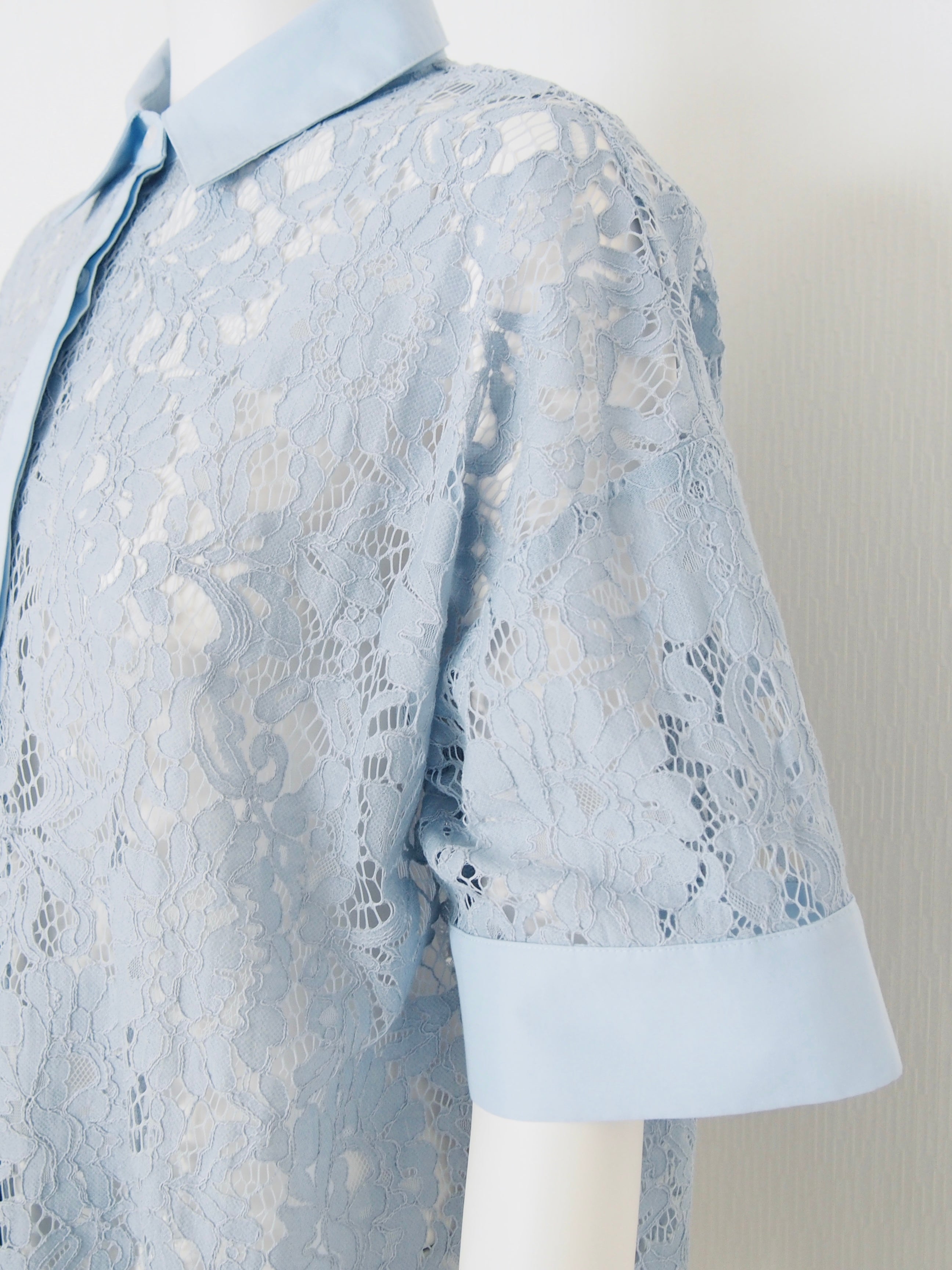 【Ordinary】レースショートスリーブブラウス/BO26-526B