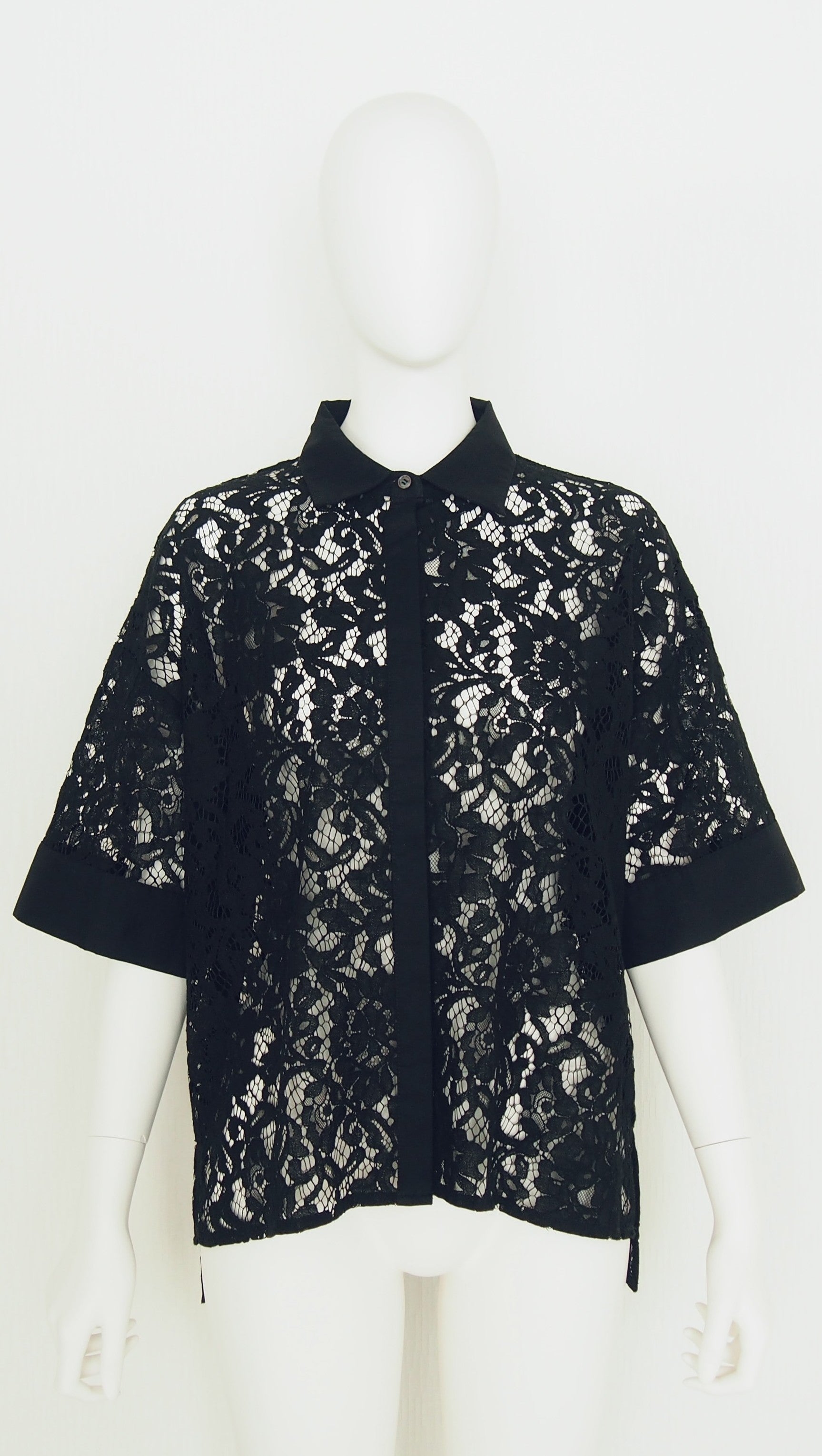 【Ordinary】レースショートスリーブブラウス/BO26-526B