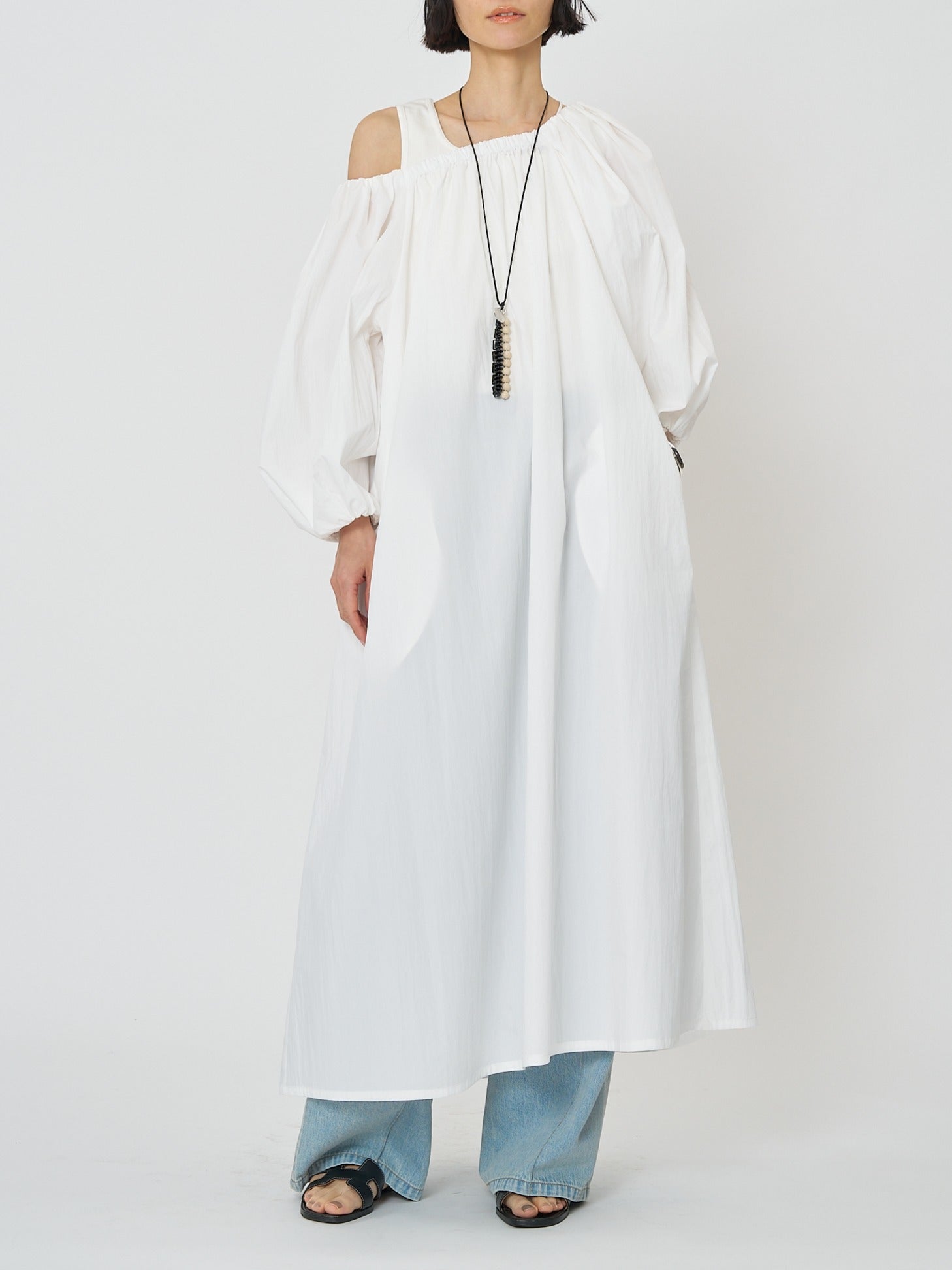 【CHIGNON】 ボリュームスリーブワンピース/5261-034MK