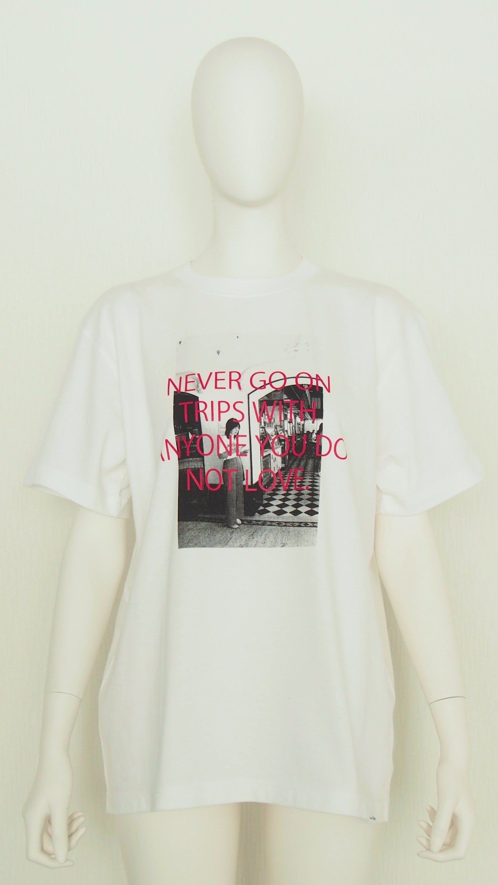 【Ordinary】"NEVER GO ON"フォトTシャツ/BO26-527T