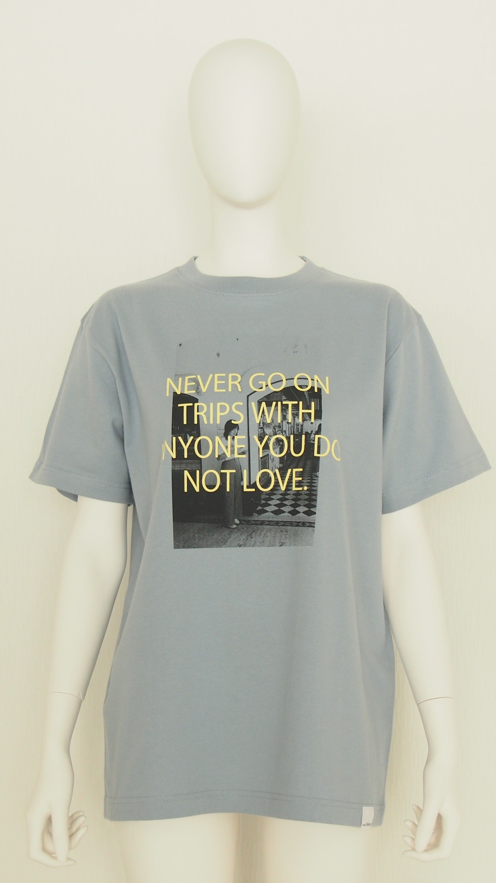 【Ordinary】"NEVER GO ON"フォトTシャツ/BO26-527T