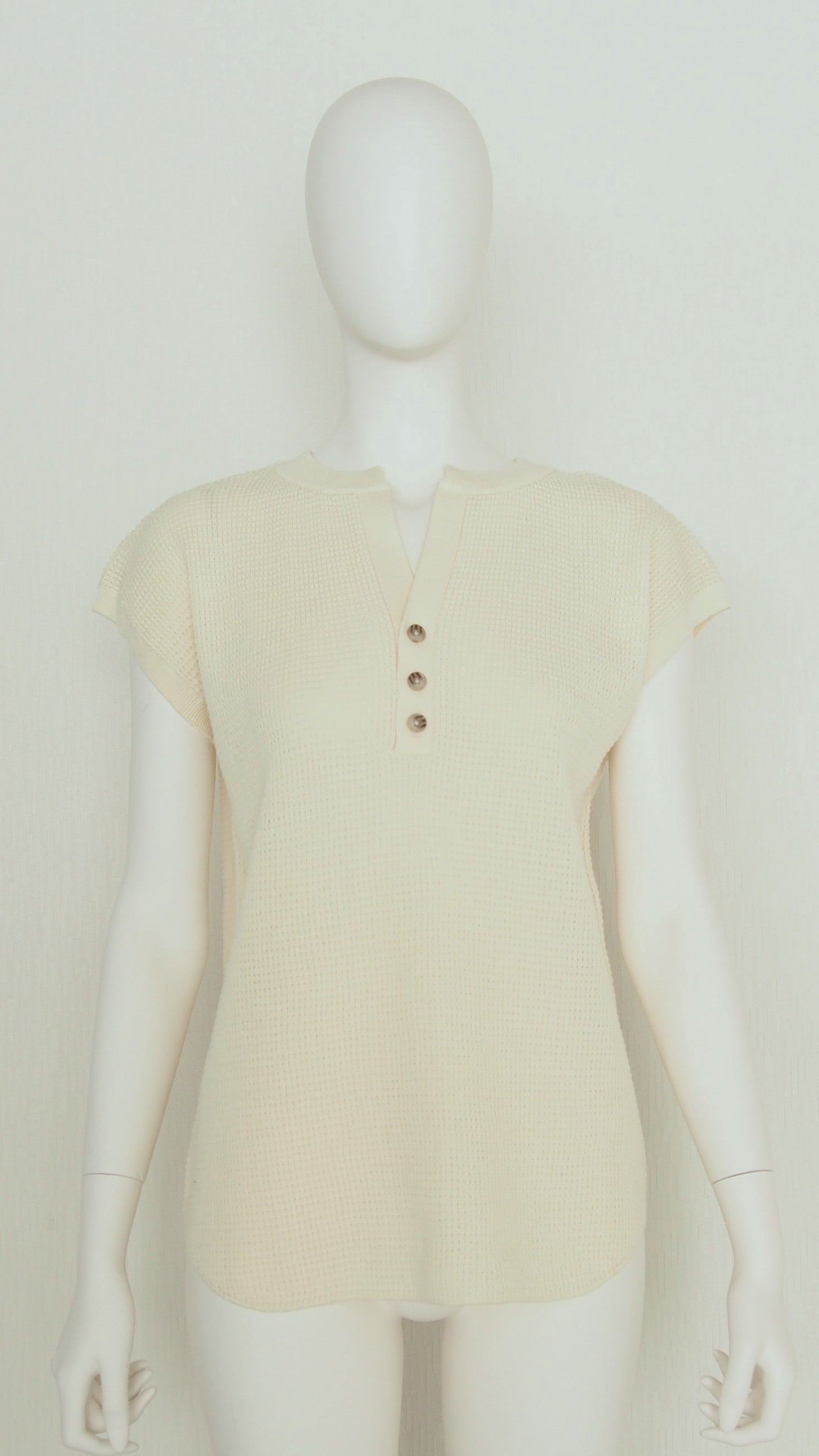 【Ordinary】ワッフルヘンリー2wayN/Sニット/BO26-528N