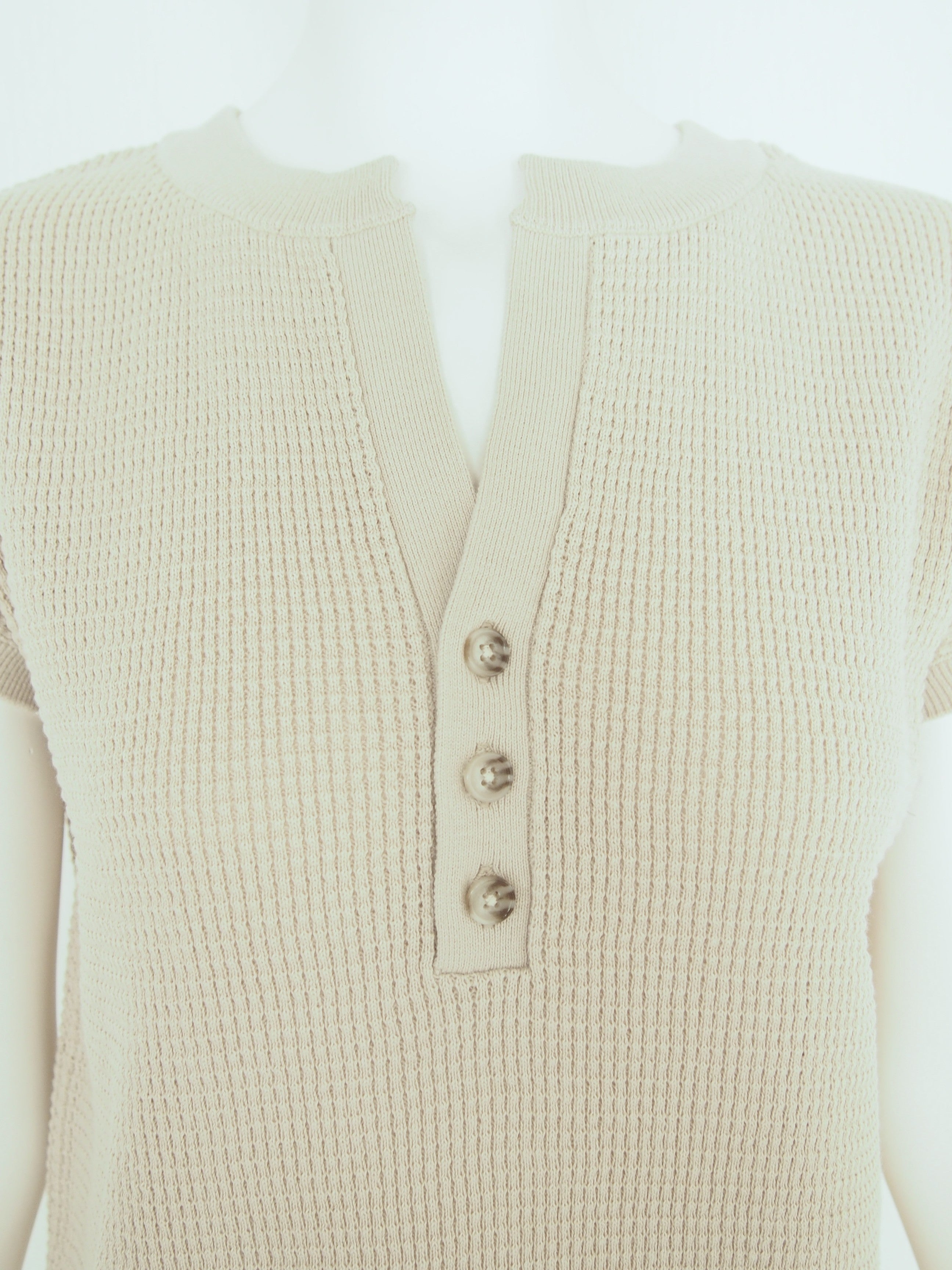 【Ordinary】ワッフルヘンリー2wayN/Sニット/BO26-528N