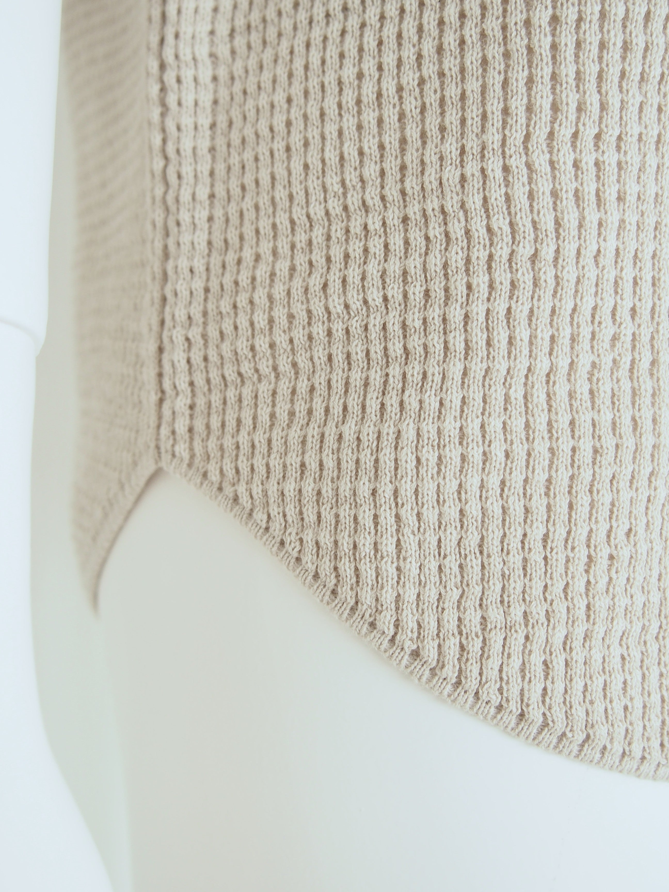 【Ordinary】ワッフルヘンリー2wayN/Sニット/BO26-528N