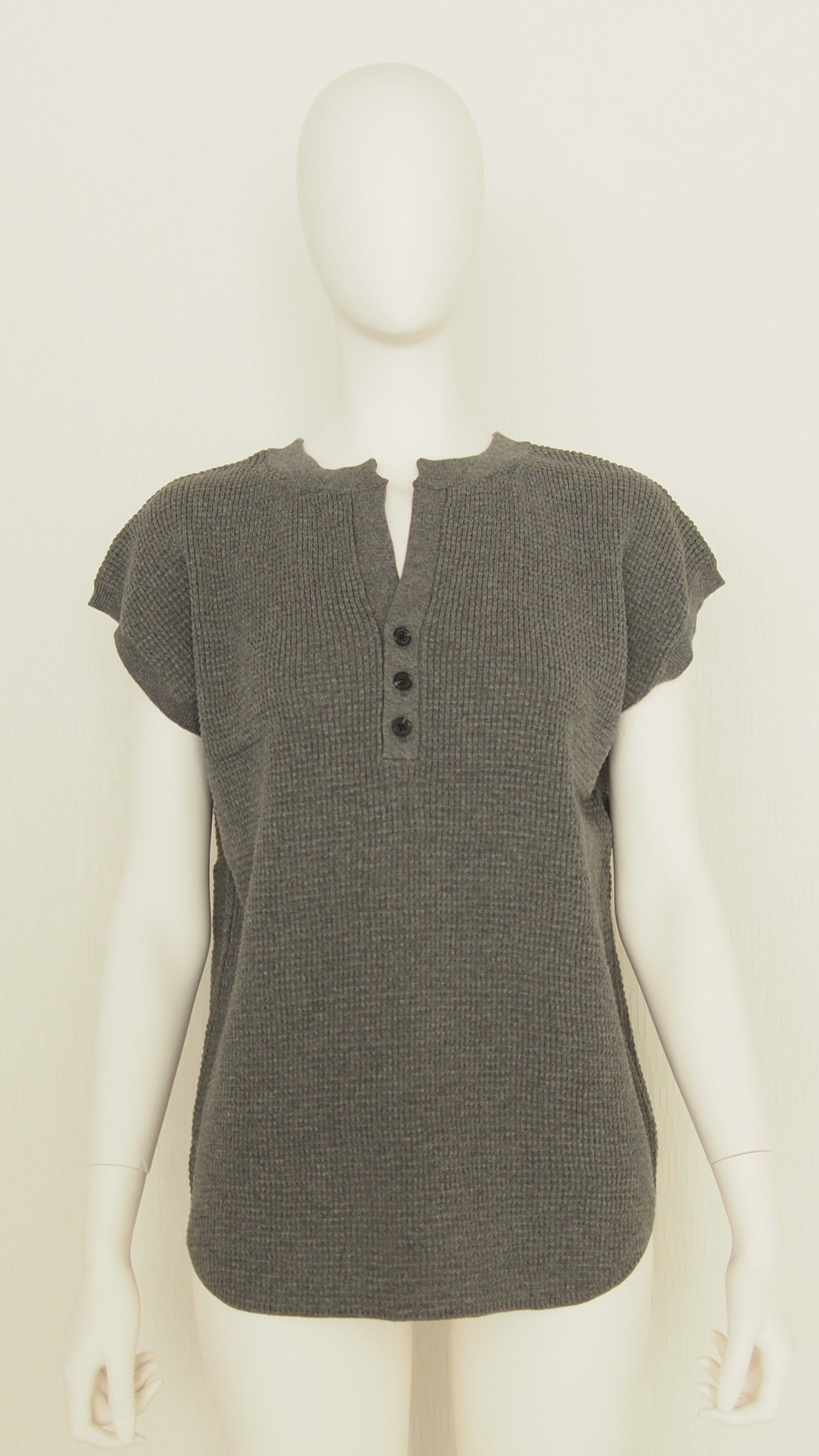 【Ordinary】ワッフルヘンリー2wayN/Sニット/BO26-528N